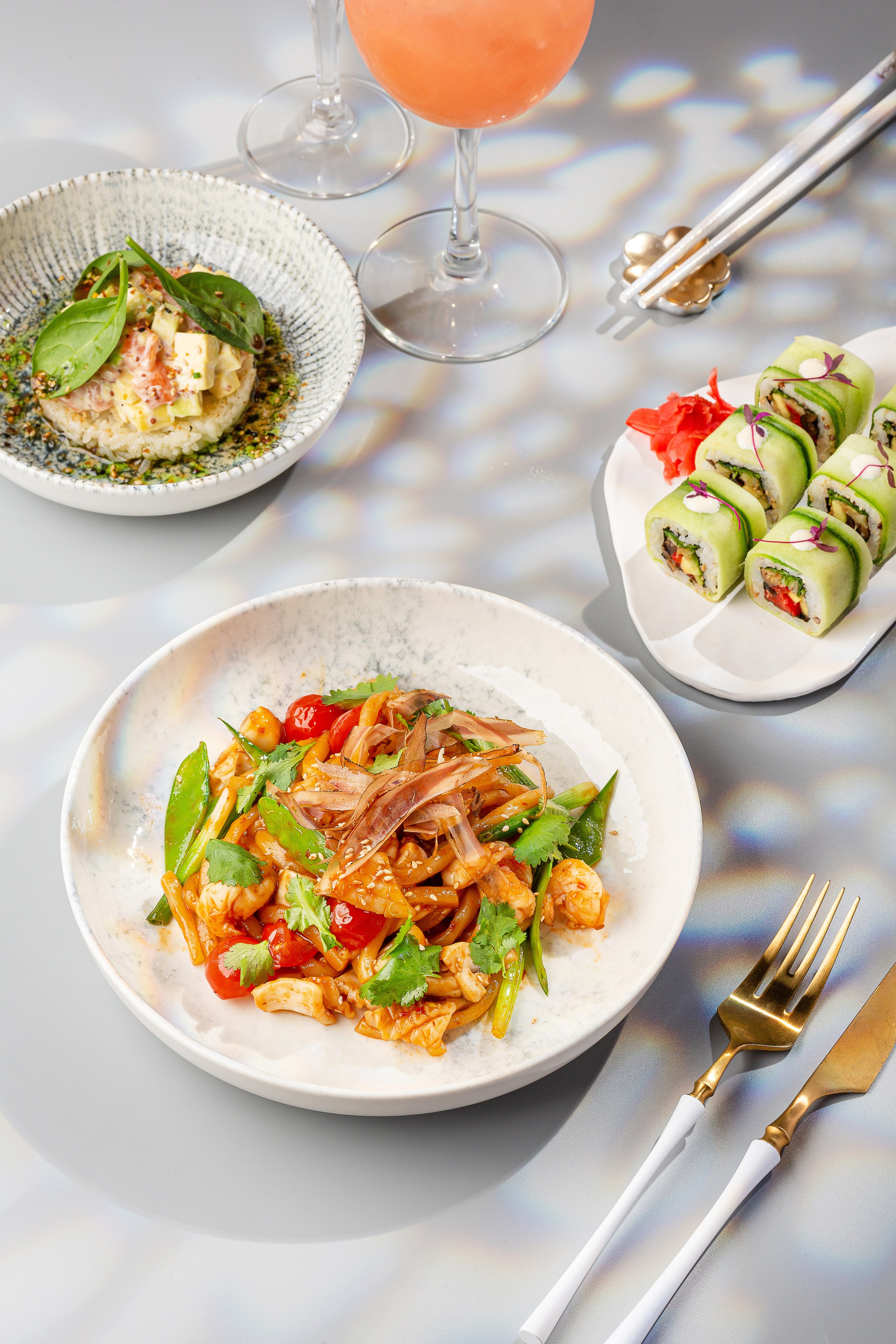 ТАНУКИ меню. Юлия Космо — фуд-фотограф, предметный стилист, Москва