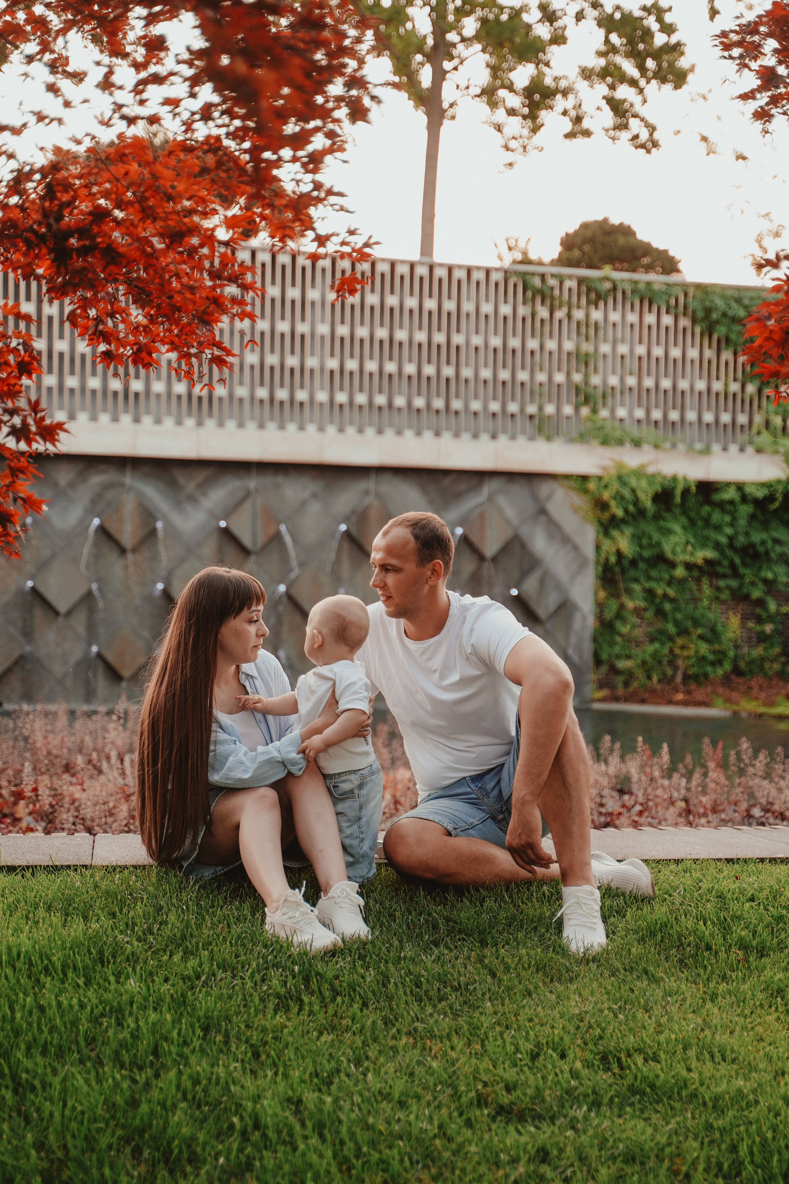 Семейная фотосессия в парке Галицкого. Семейный и женский фотограф в Краснодаре Анастасия Приймак