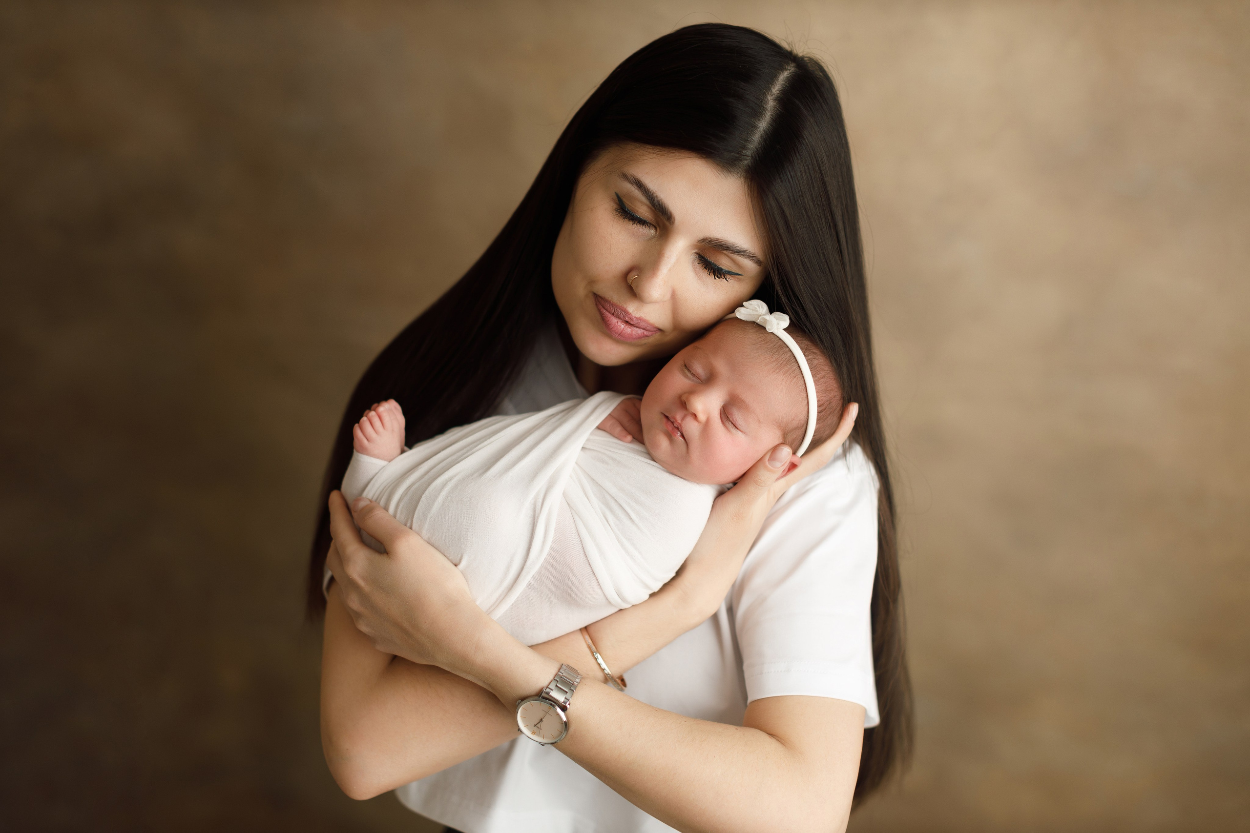 Новорожденные. Алена. Профессиональная детская и семейная фотостудия в Краснодаре