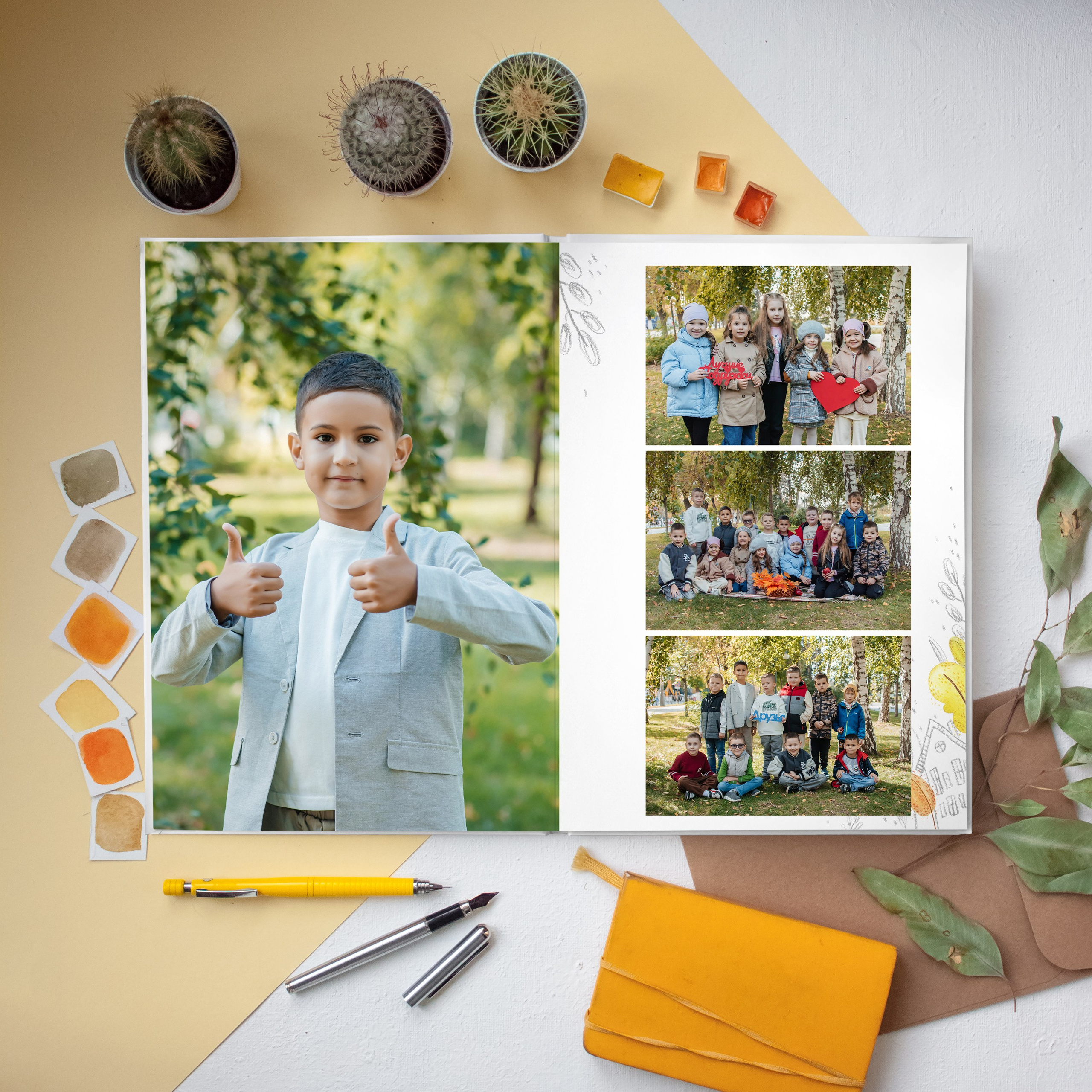 Карандаши. Дизайнер fotokniga_ast