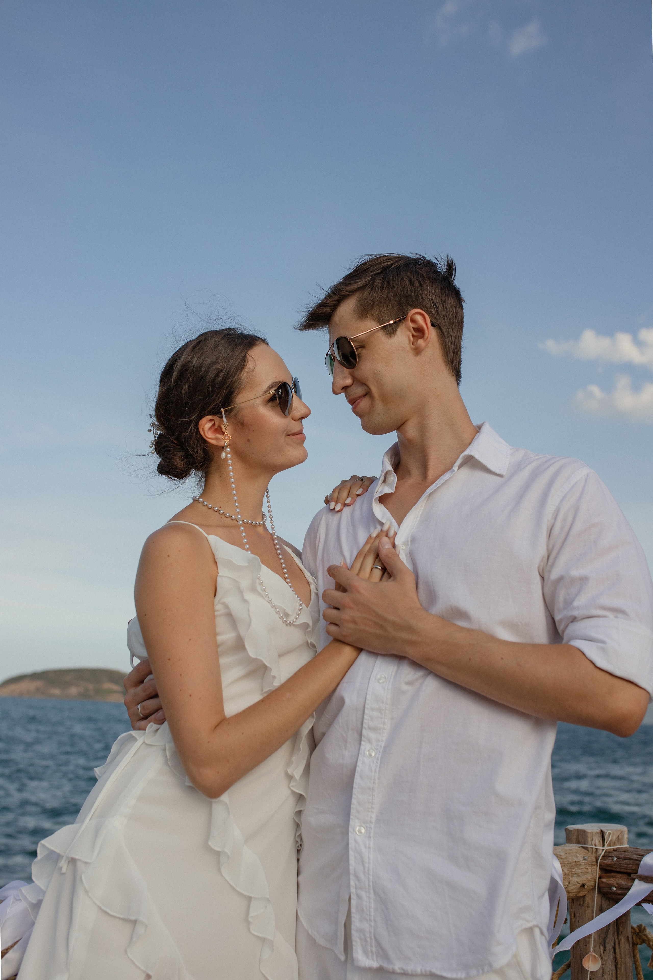 Владислав и Милена у моря. Главная