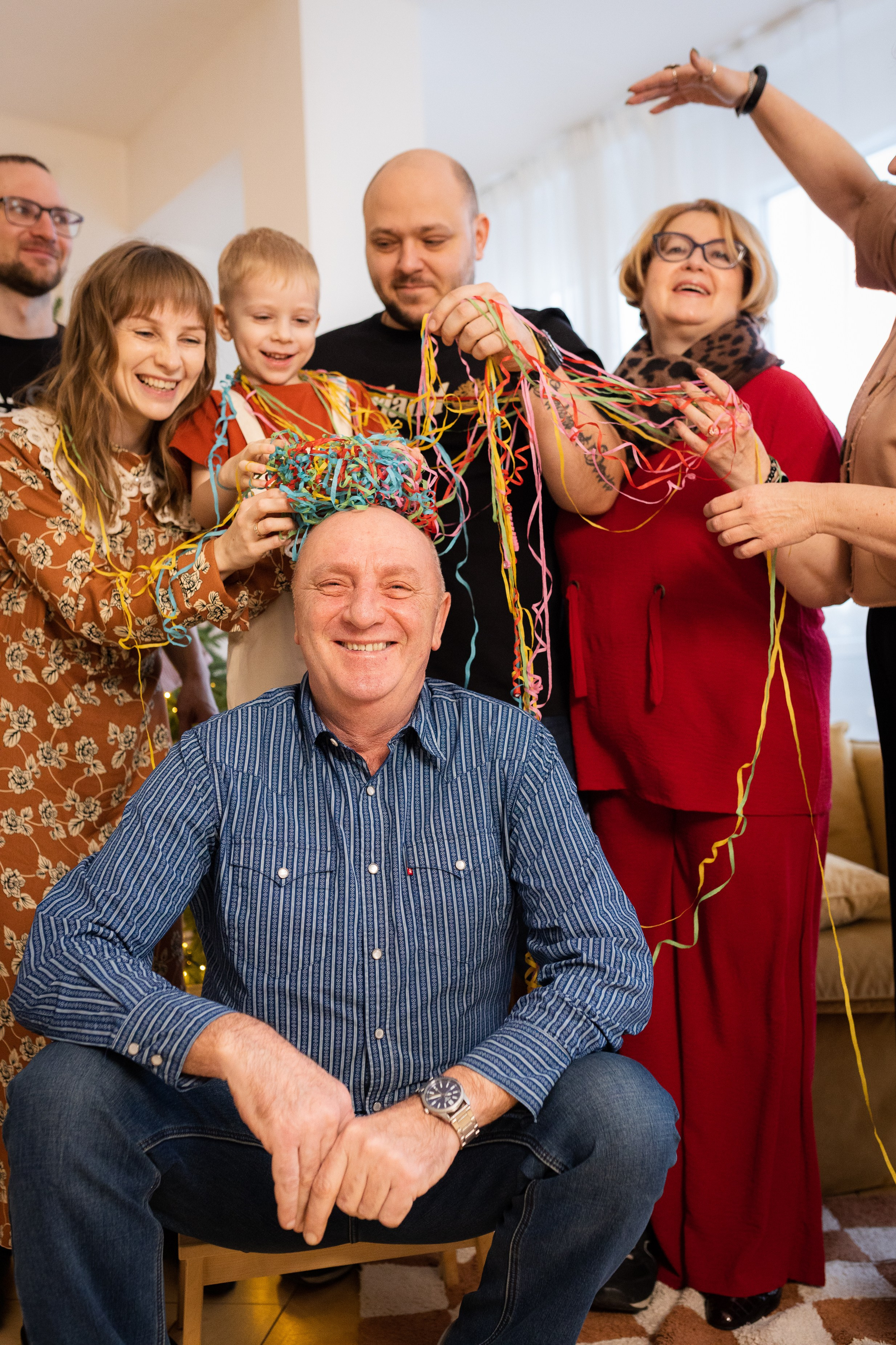 Мишаня с семьей. Семейный фотограф Трусова Евгения в Екатеринбурге