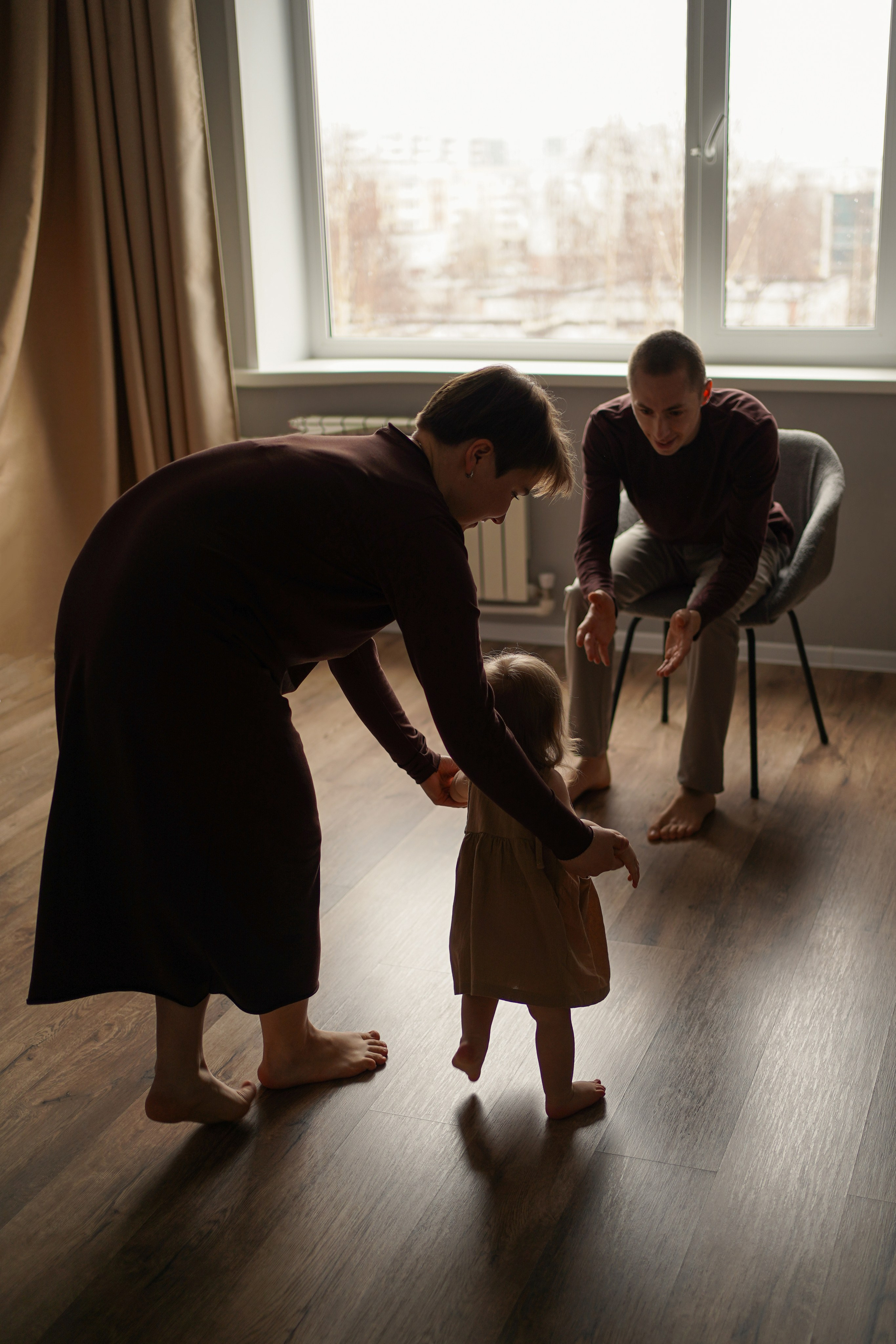 Лида, Максим и Лиза. Семейный фотограф в Северодвинске и Архангельске Наталья Проничева