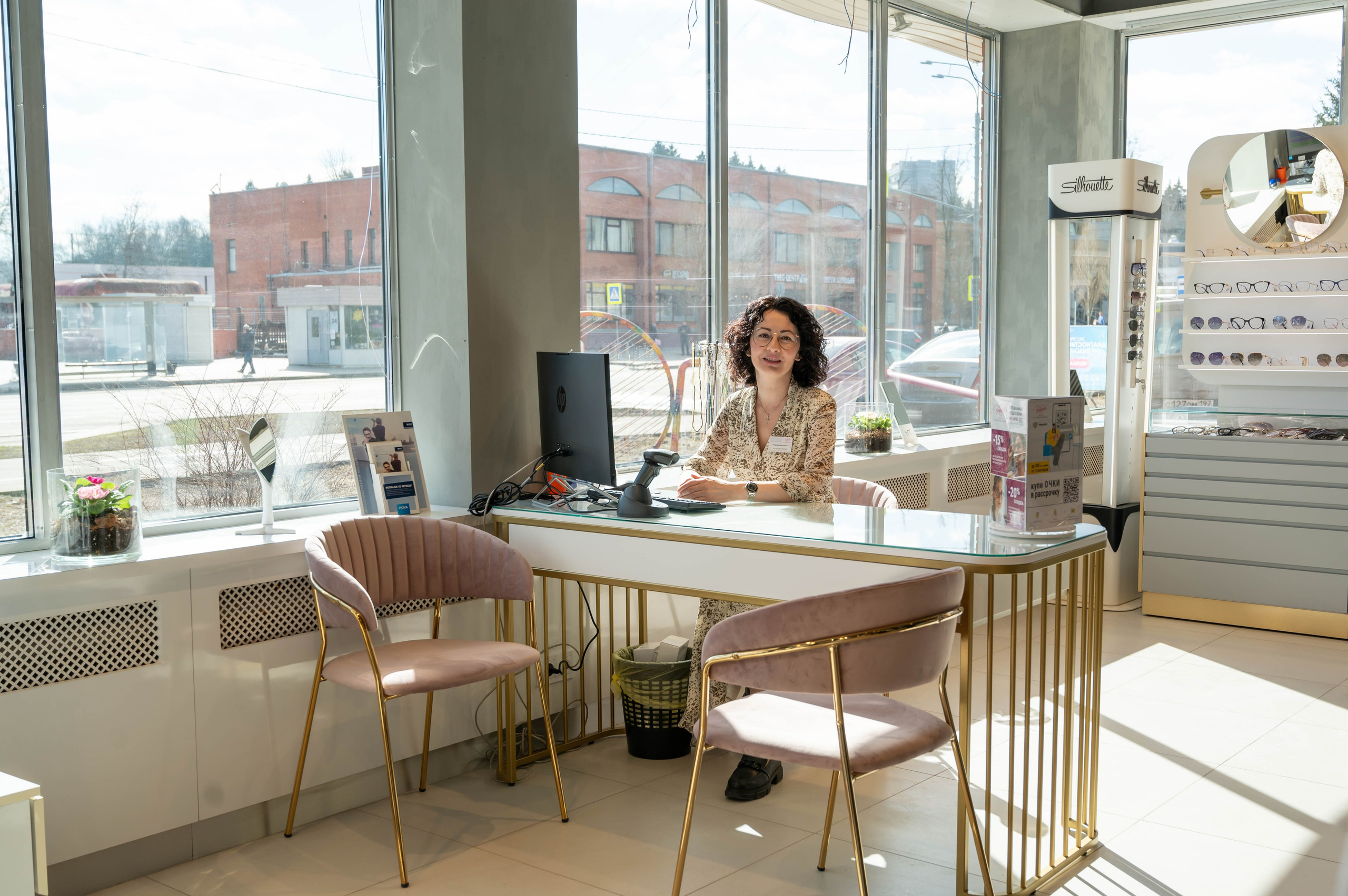 Съёмка открытия оптики