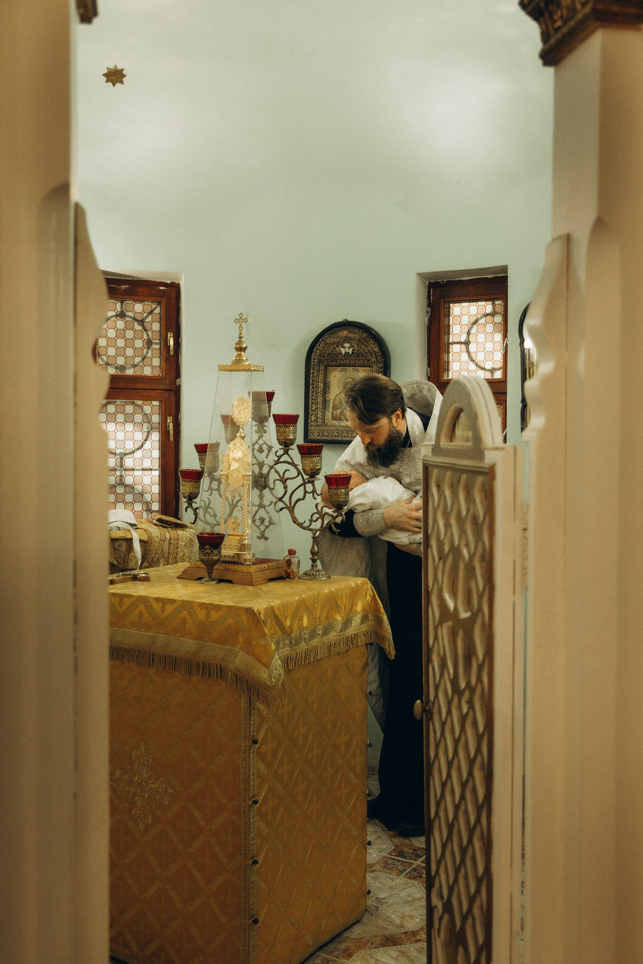 Таинство Крещения. Фотограф lifestylе в Москве Пшеничная Анастасия