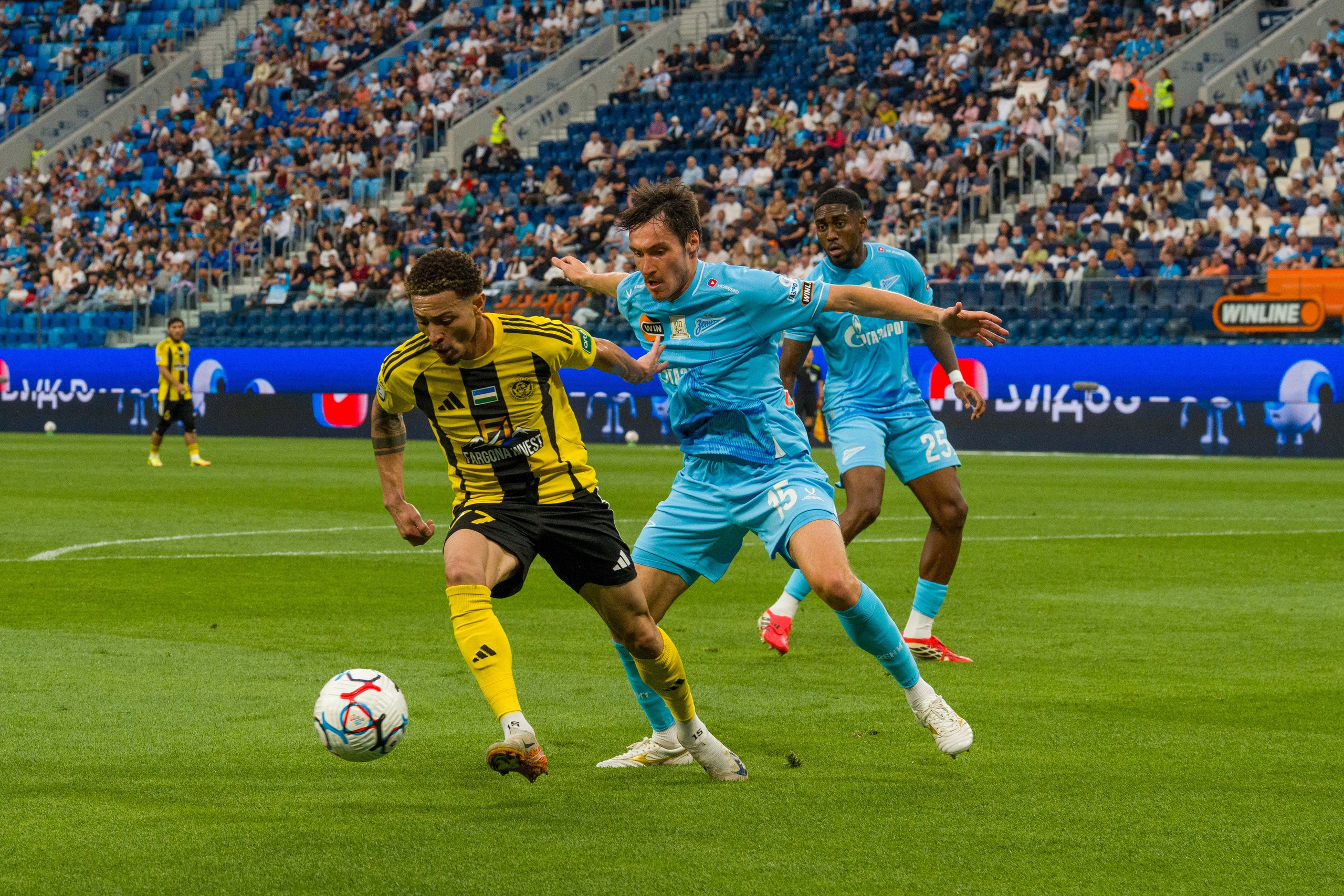 Zenit vs Neftchi 4-1 — Winline Super Series photo gallery, Gazprom Arena | Anton Gauf