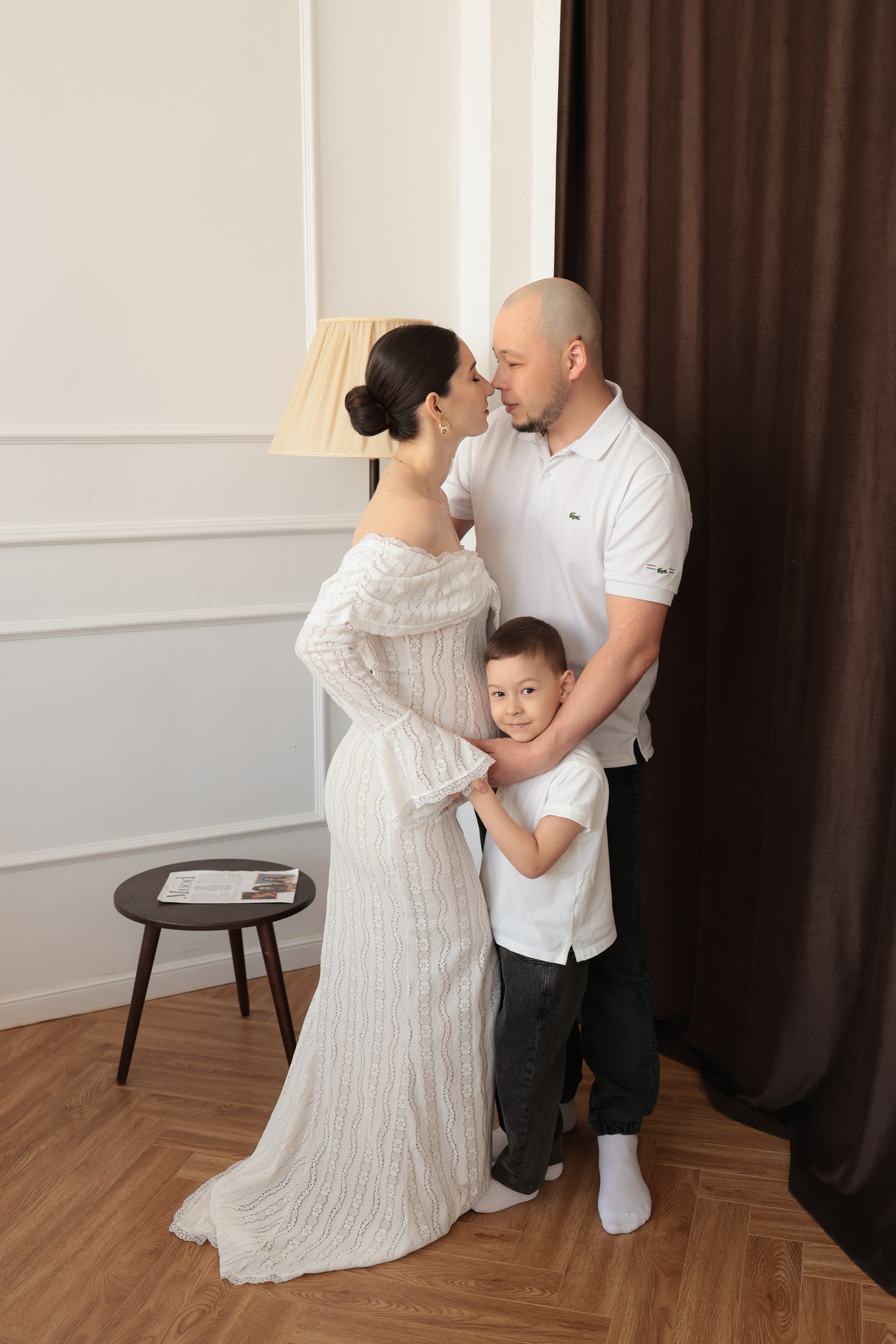 Семейная фотосессия в ожидании. Фотограф Ксения Стужина