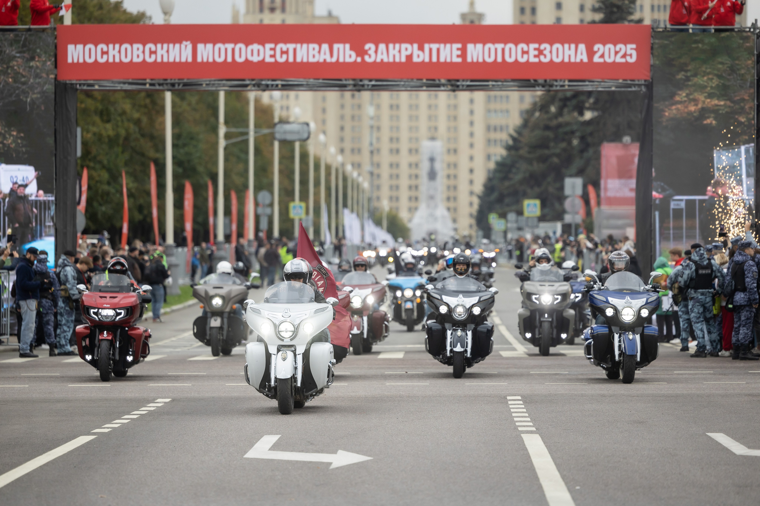 13-й Московский Мотофестиваль. Фотограф Владимир Охрименко