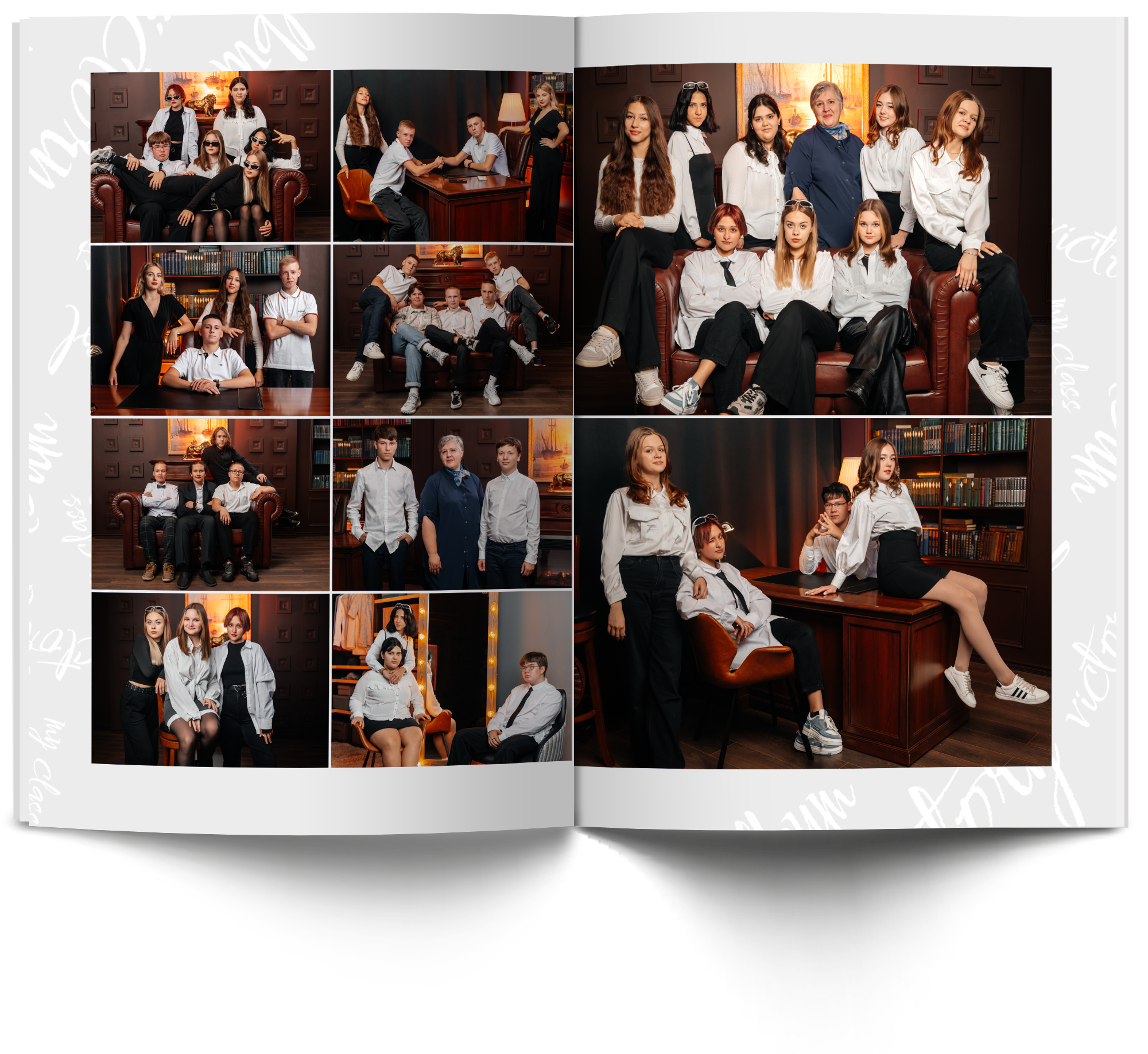 Старшие классы. Современные выпускные альбомы в Новосибирске