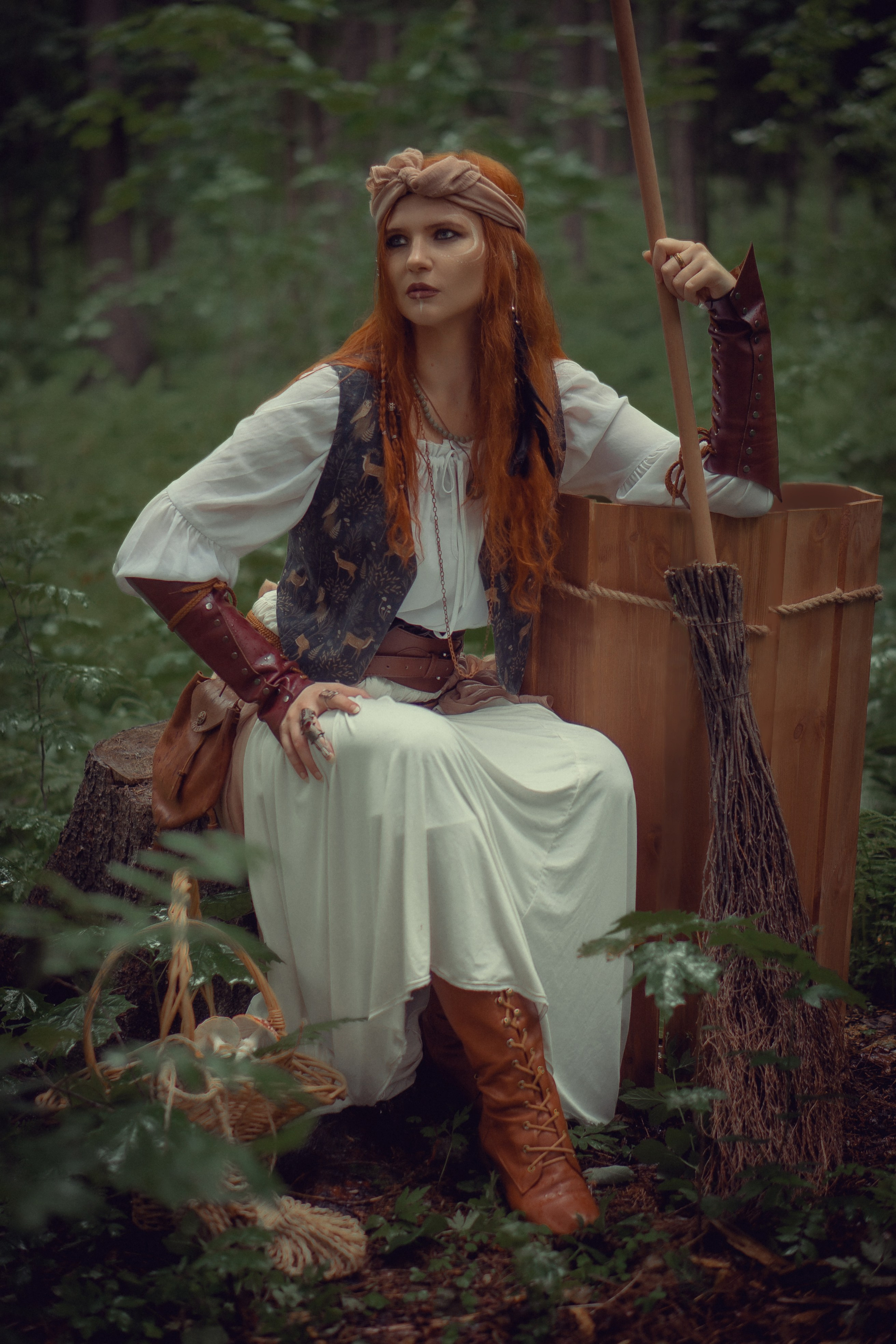 Баба-Яга. Художественный фотограф Салаева Алина