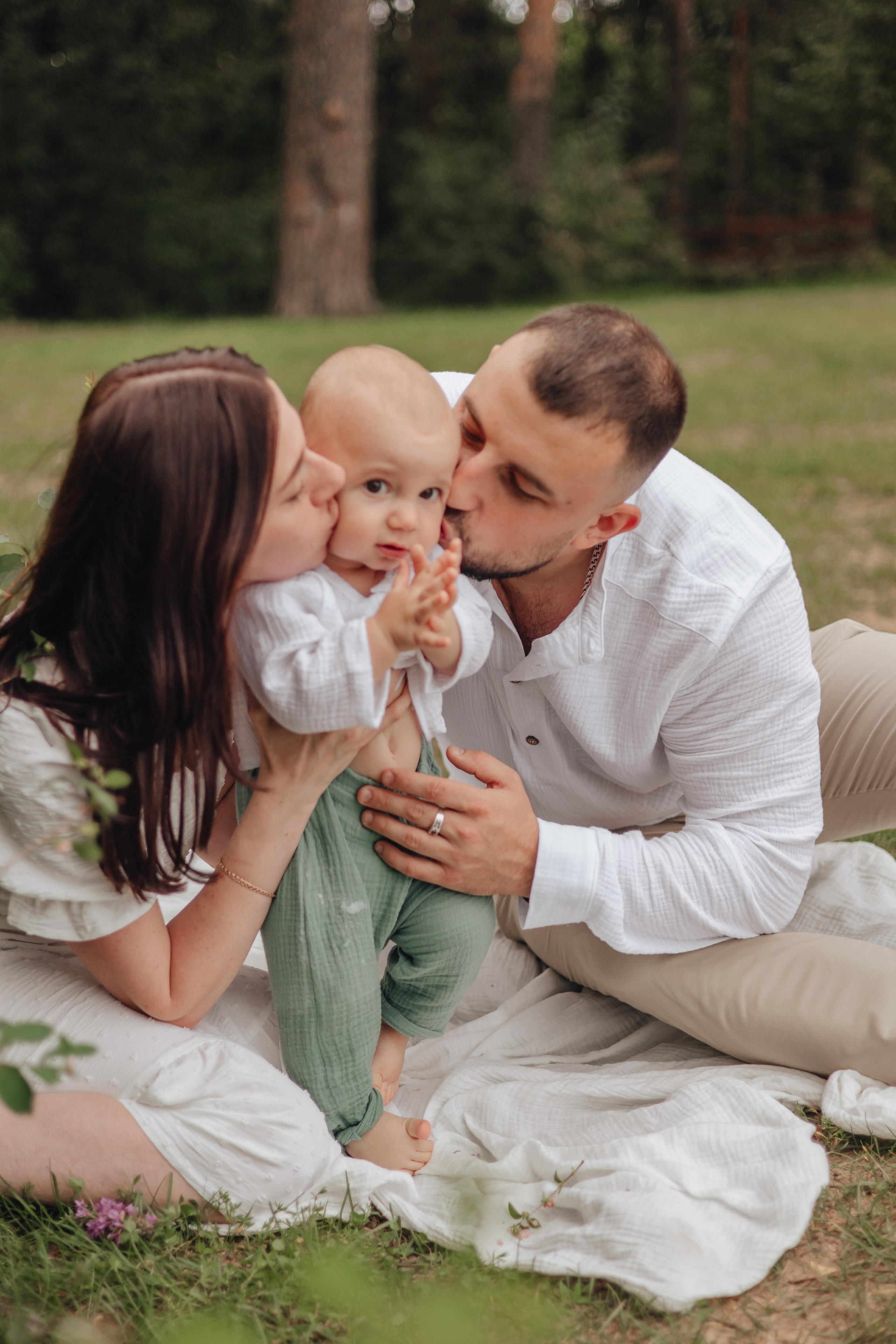 Влад, Кристина и Ванечка. Семейный фотограф Москва, Раменское, Егорьевск Наталья Сидоренкова