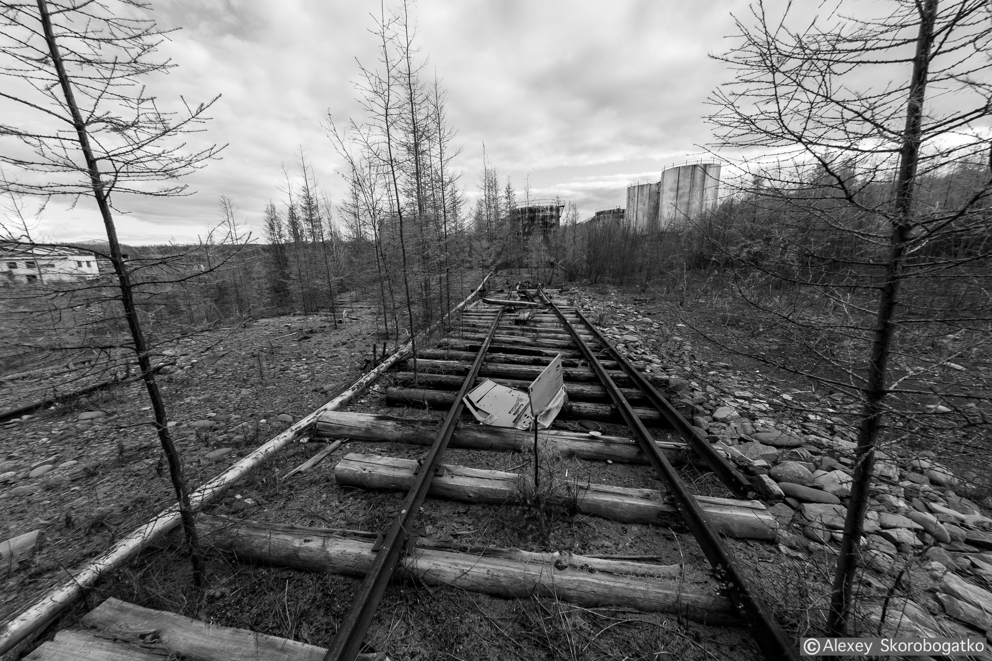 Якутия, п. Лазо, прииск Адычанский. Фотограф Алексей Скоробогатько