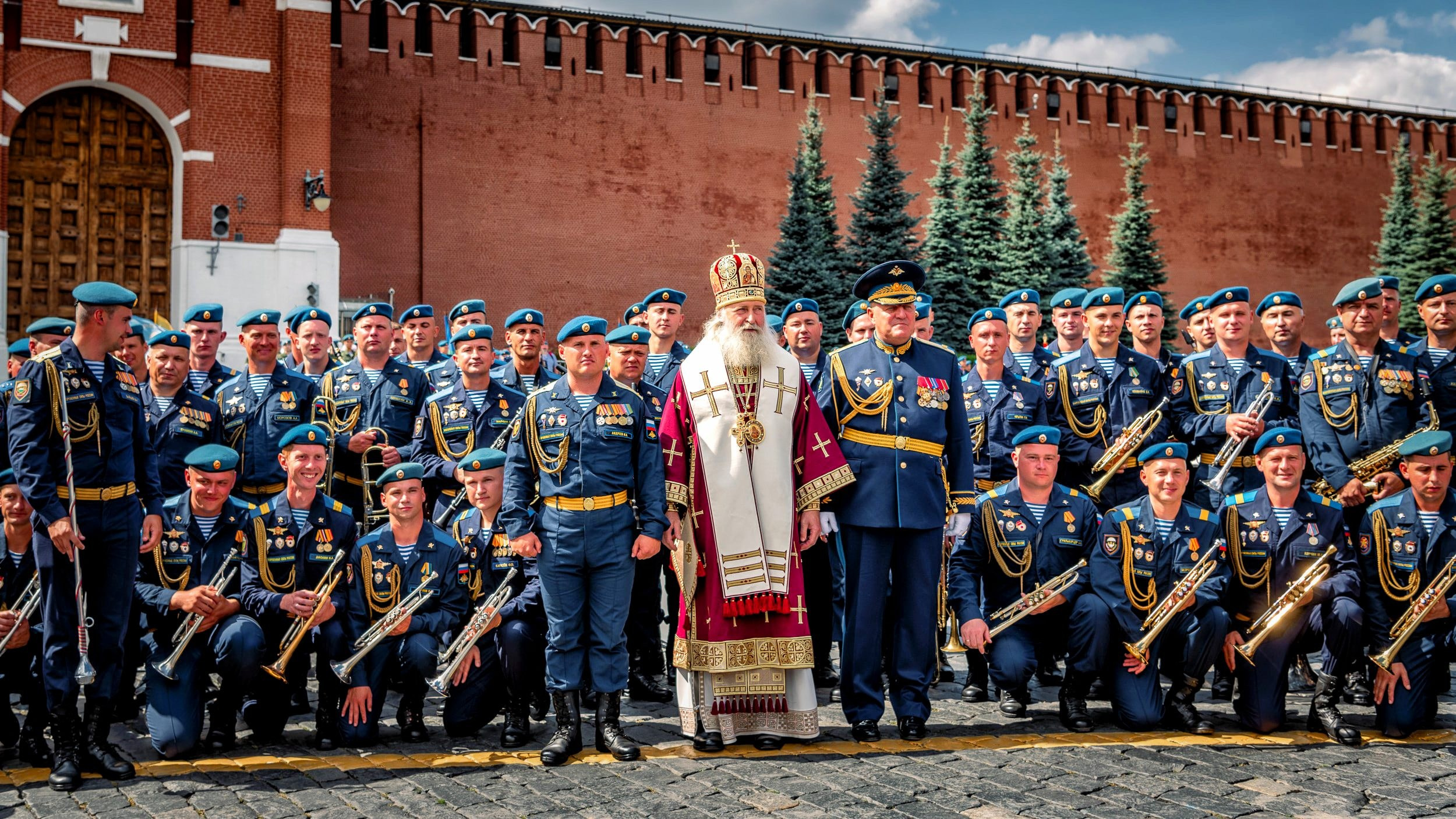 День ВДВ в Москве. Бизнес фотограф в Москве Алексей Кознев