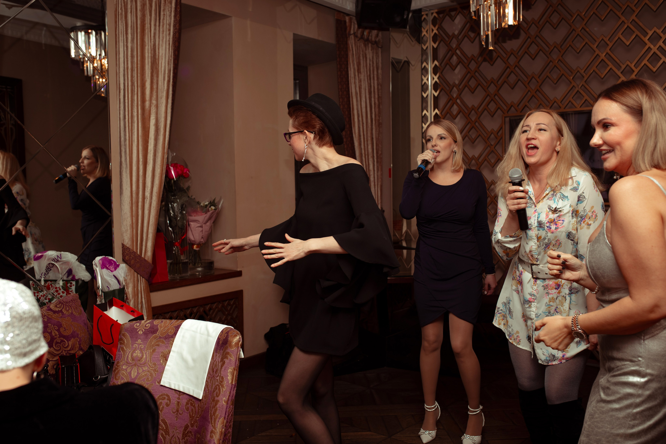 Юбилей в караоке. Семейный и детский фотограф в Москве Дорогова Екатерина