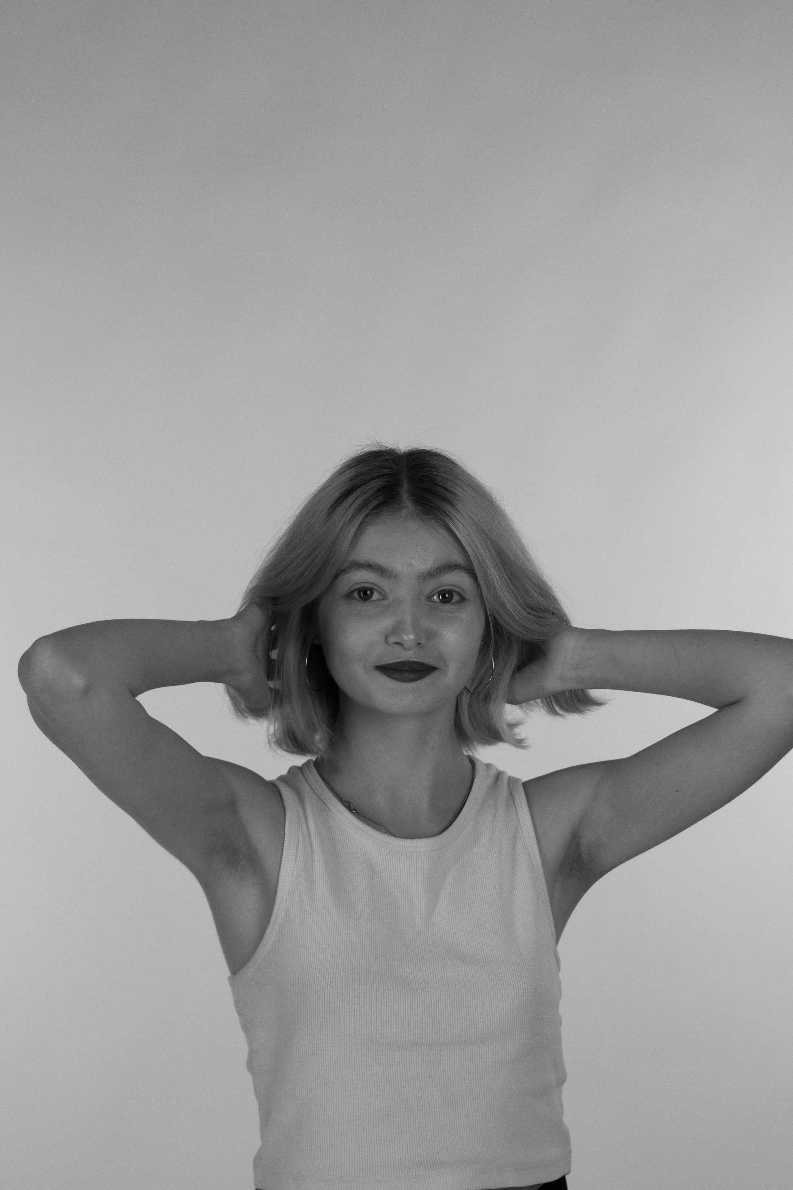 Лина фотостудия чб. Креативный фотограф Нижний Новгород Никита Корольков