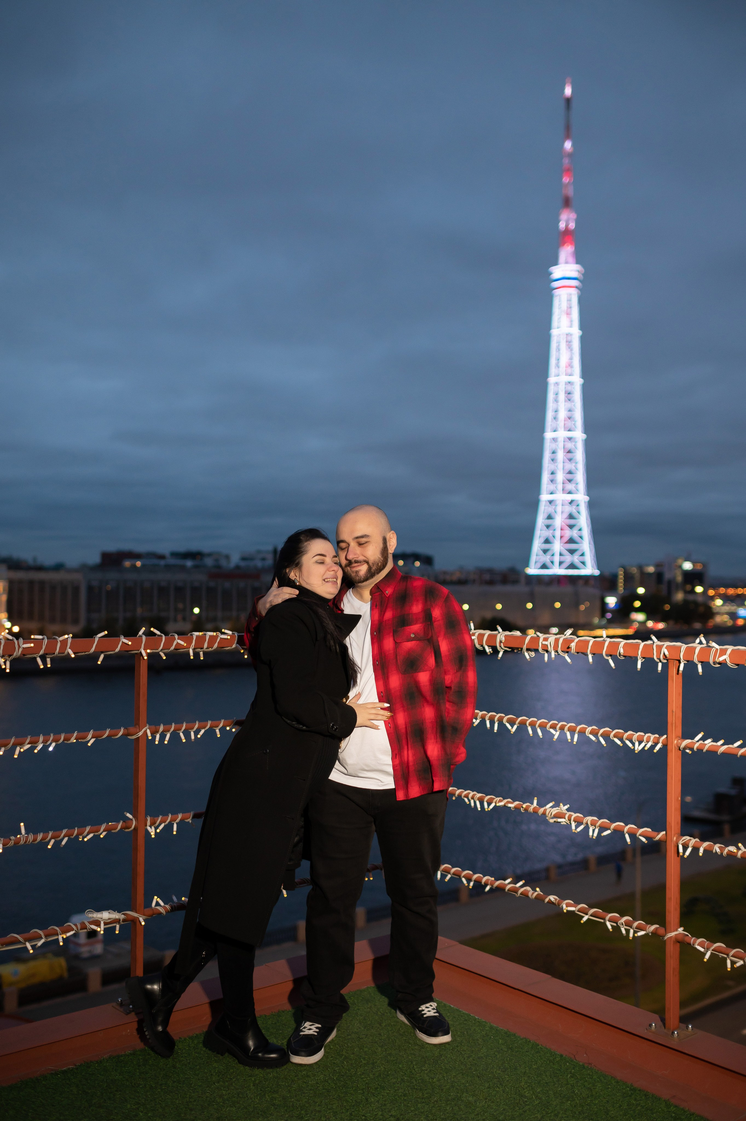 Гендер-пати на крыше Питера. Портретный, семейный и свадебный фотограф в Санкт-Петербурге и в Пушкине Ширяев Денис