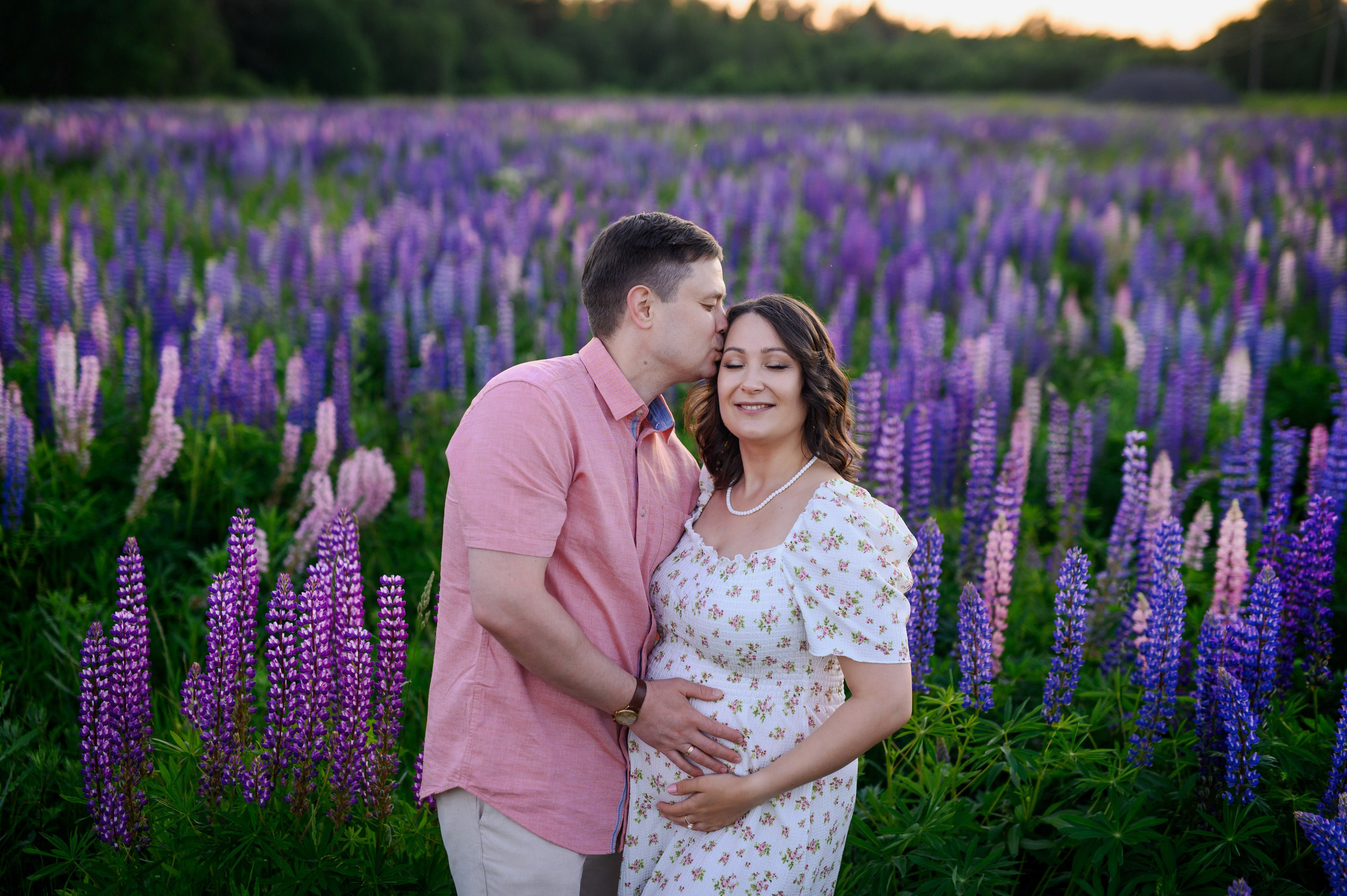 Люпиновое счастье. Портретный, семейный и свадебный фотограф в Санкт-Петербурге и в Пушкине Ширяев Денис