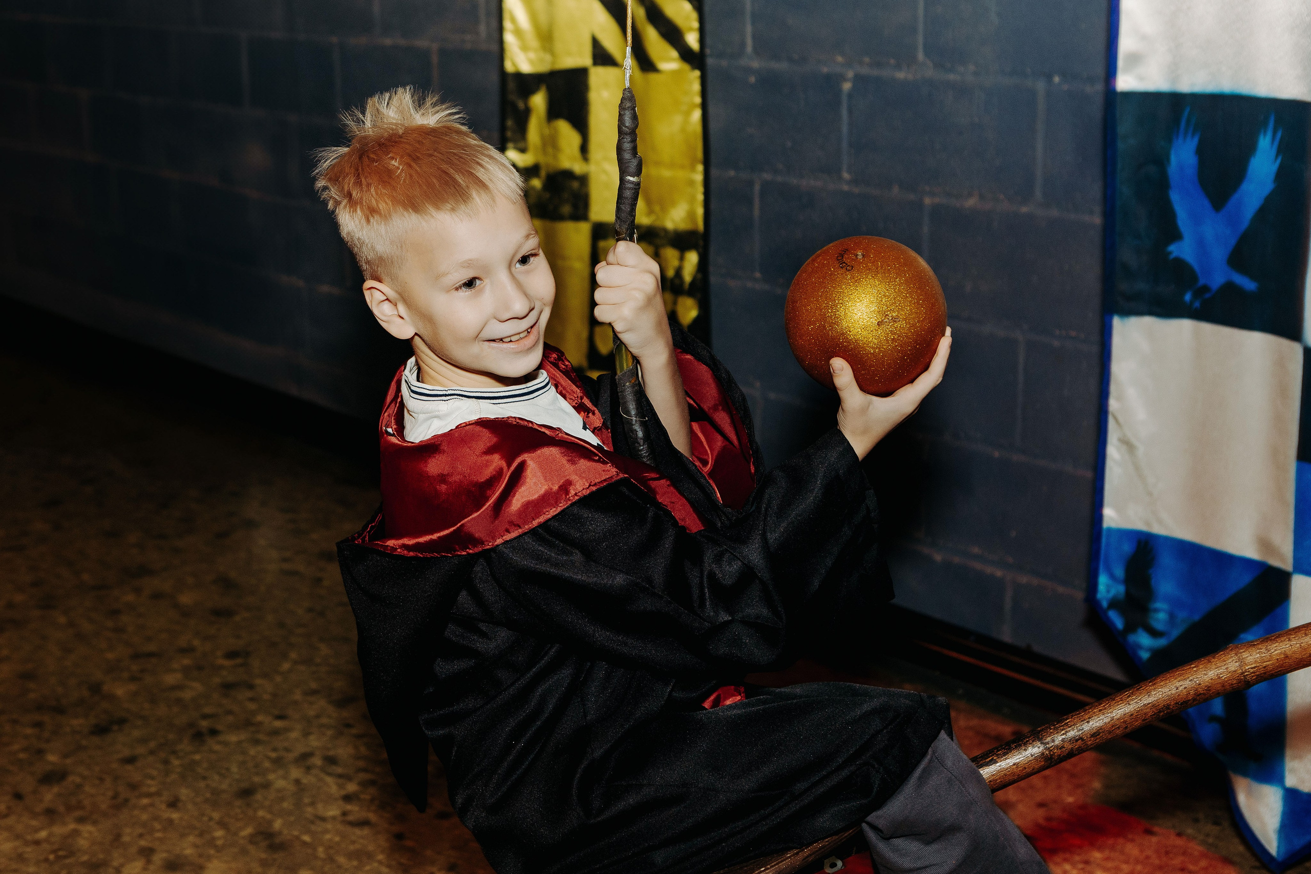 День рождения в стиле Гарри Поттера. Фотограф в Красноярске по выгодной цене