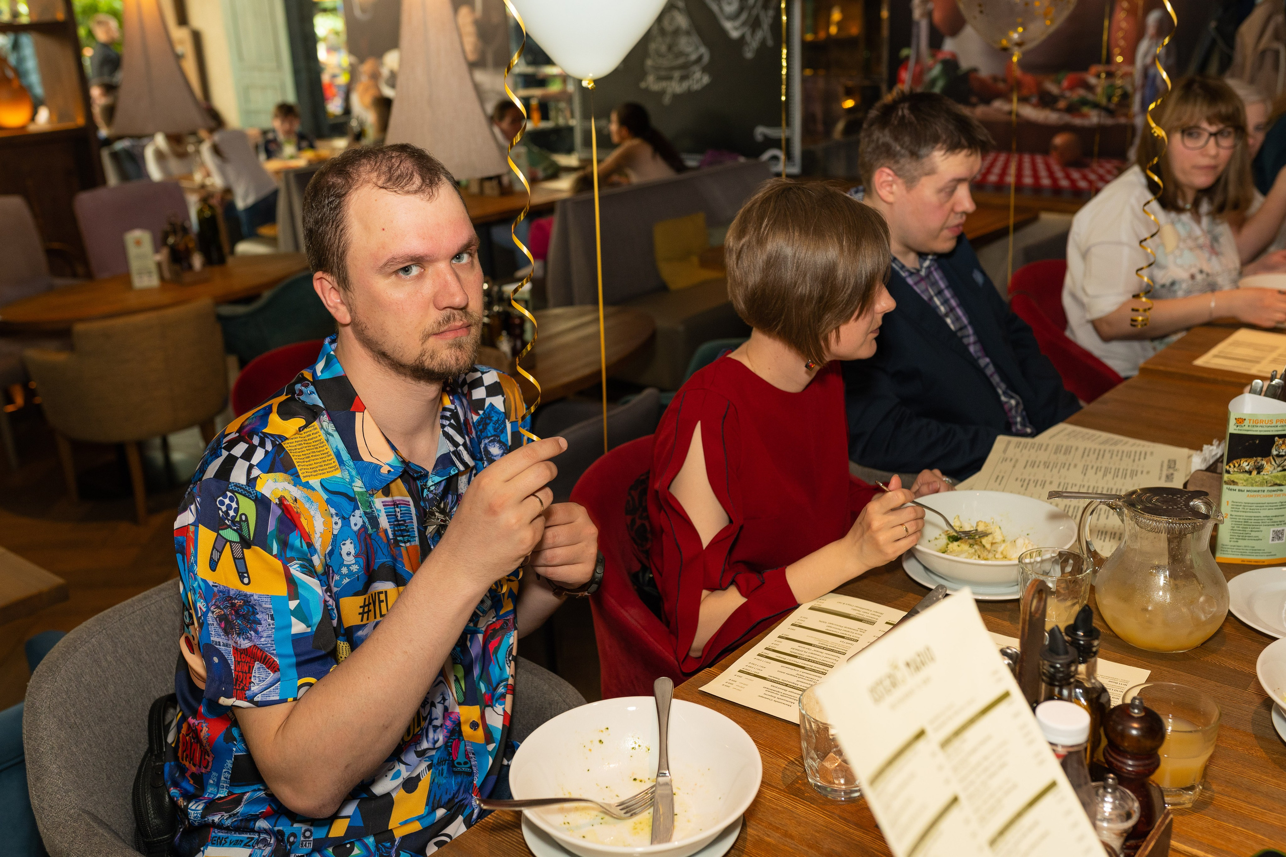 День Рождения Марии, Osteria Mario. Свадебный фотограф в Москве Анна Полушина