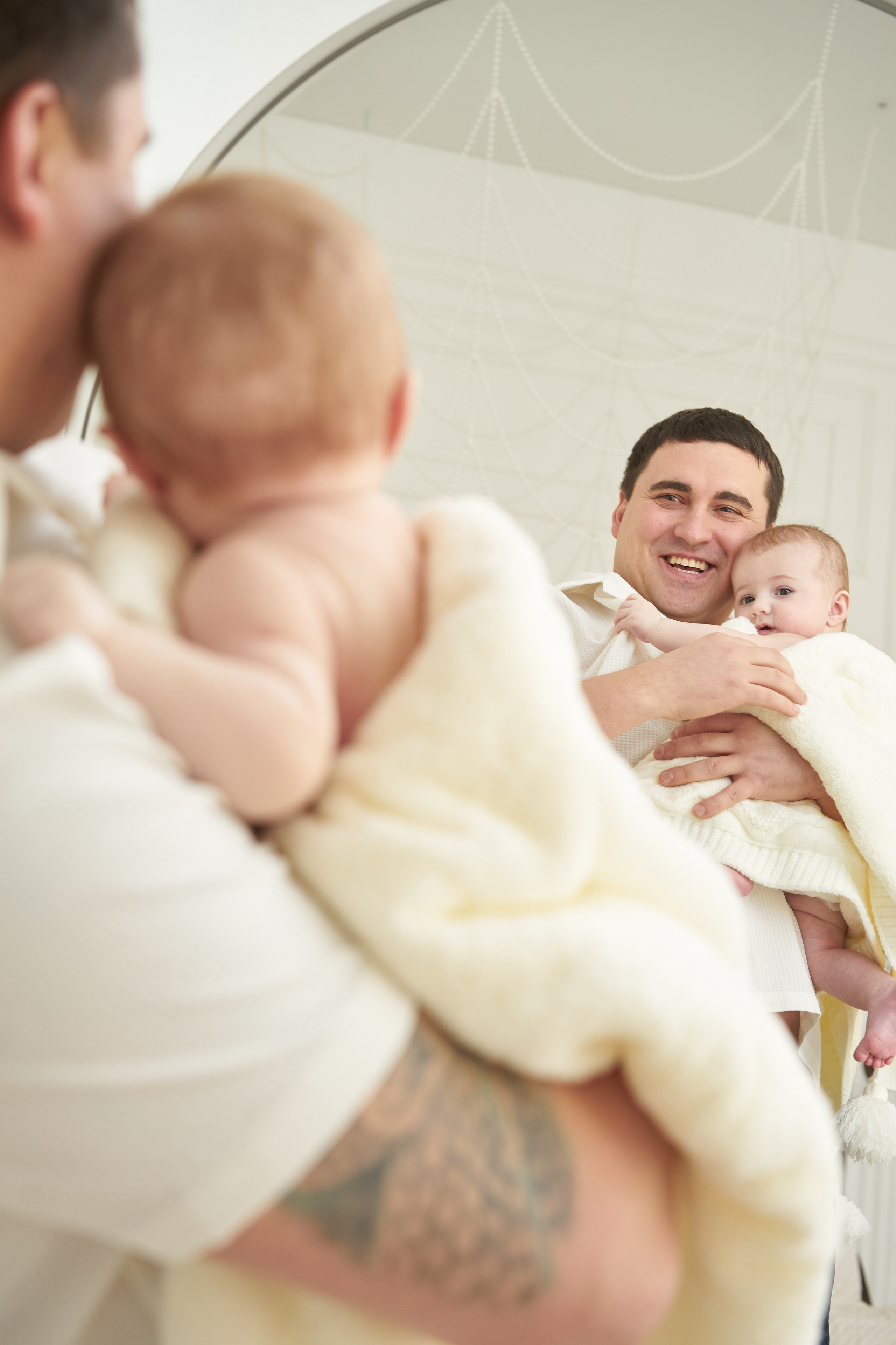 Семейная фотосессия в студии. Фотограф Екатеринбург Кокшарова Александра