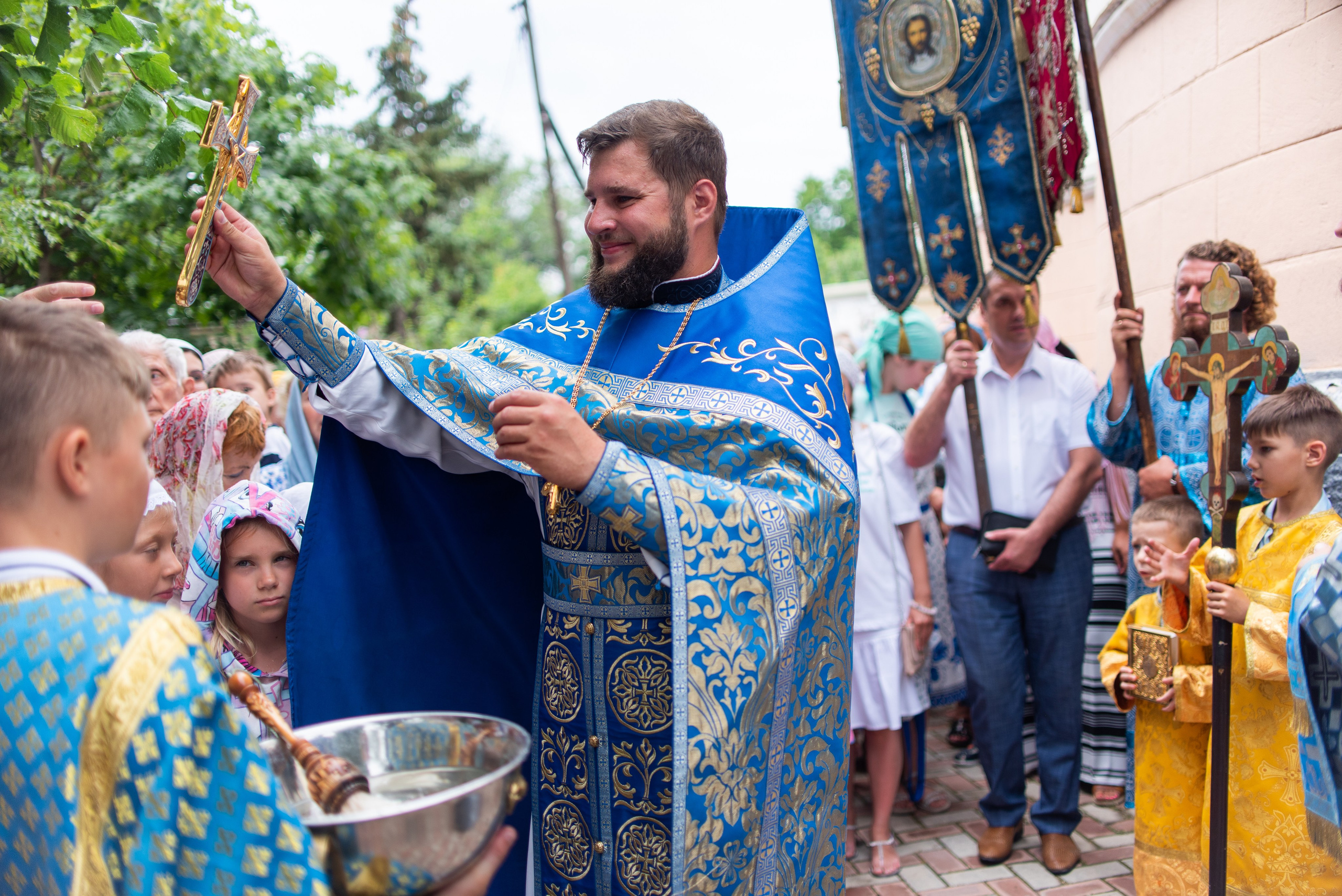 Празднование в честь явления иконы Пресвятой Богородицы в Казани 21.07.2023. Семейный и свадебный фотограф в Феодосии и Коктебеле