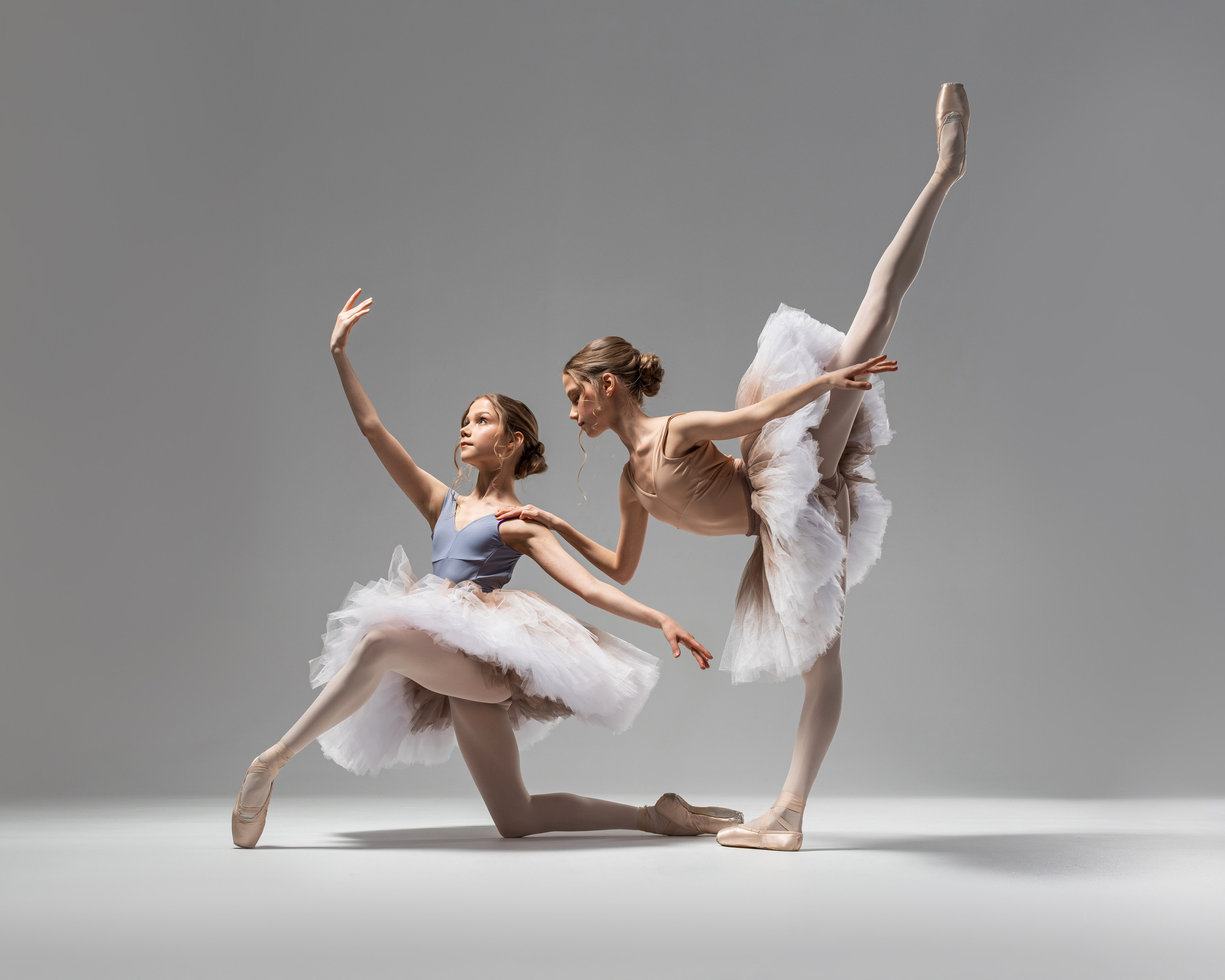 Балетная съёмка на белой циклораме и фонах. Балетный фотограф Алина Ханько — Душа Балета