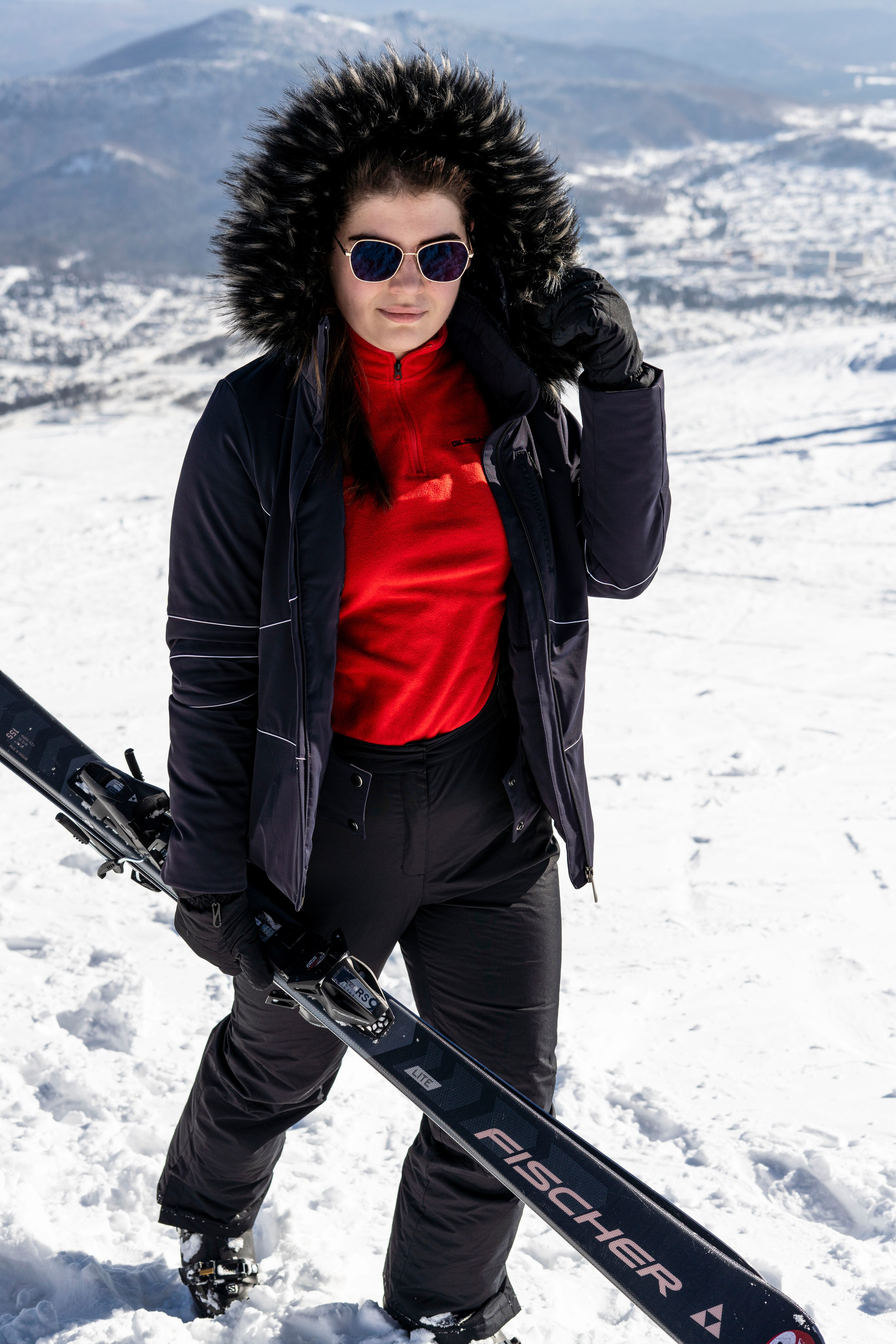 Фотосессия на вершине. Анастасия Паршукова — фотограф Шерегеш Новосибирск