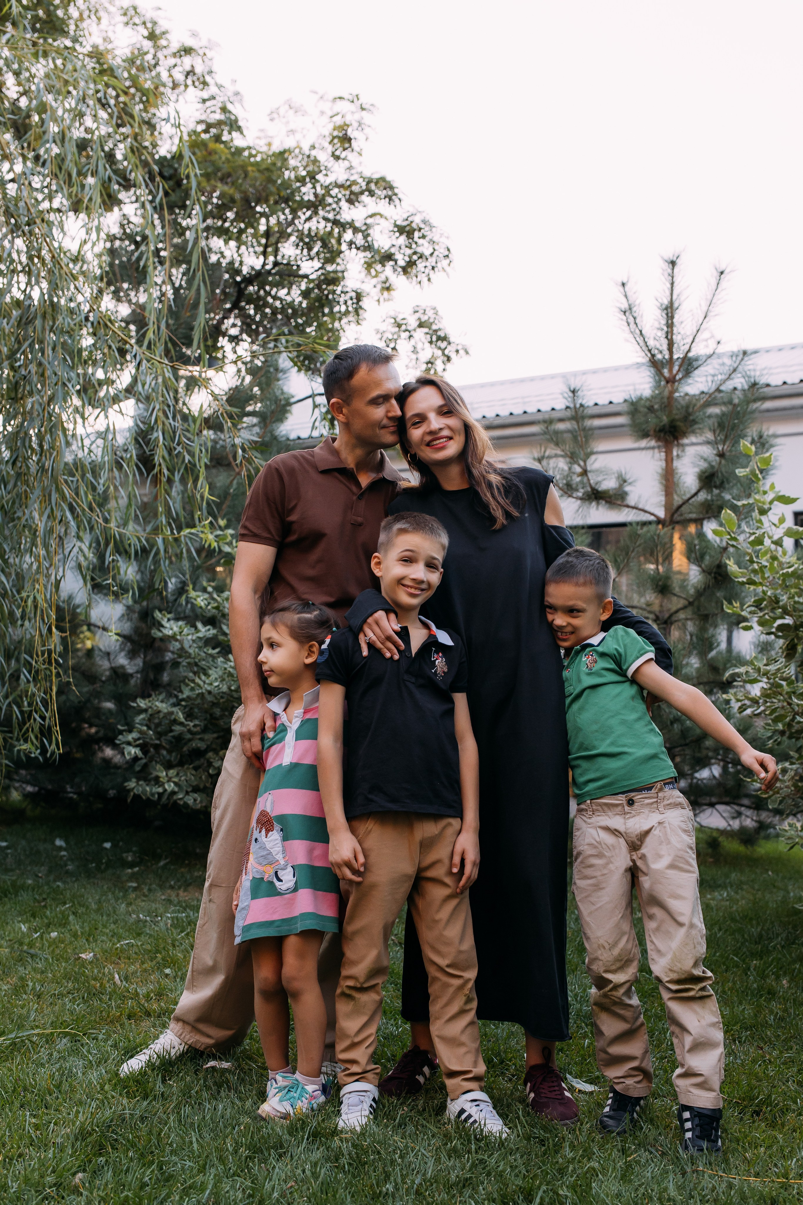 Аня, Саша, Даня, Миша, Алена. Семейный фотограф в Волгограде Надежда Головко