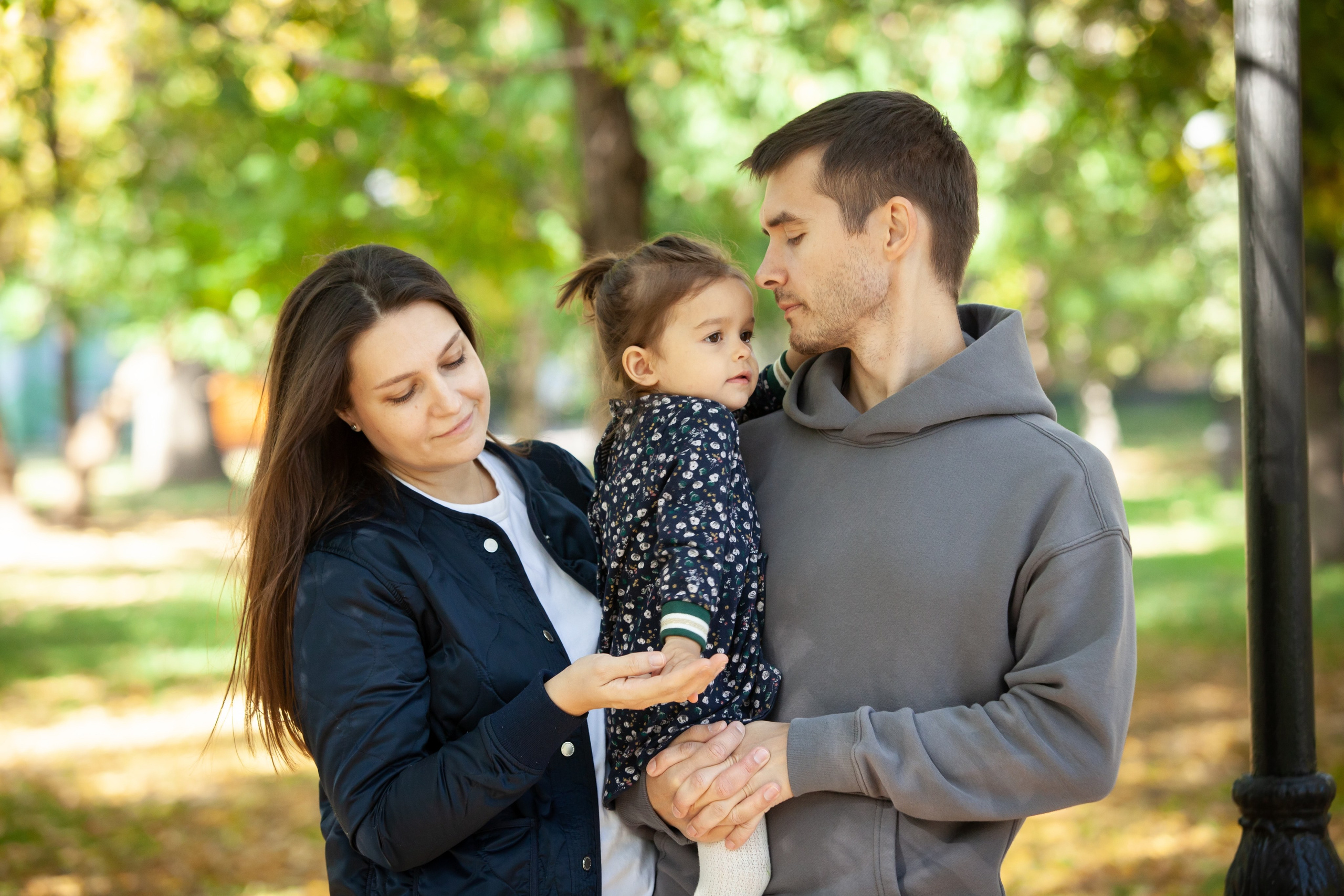 Семейная фотосъемка в саду Баумана. Фотографы в Москве Светлана Устинова и Сергей Грачев