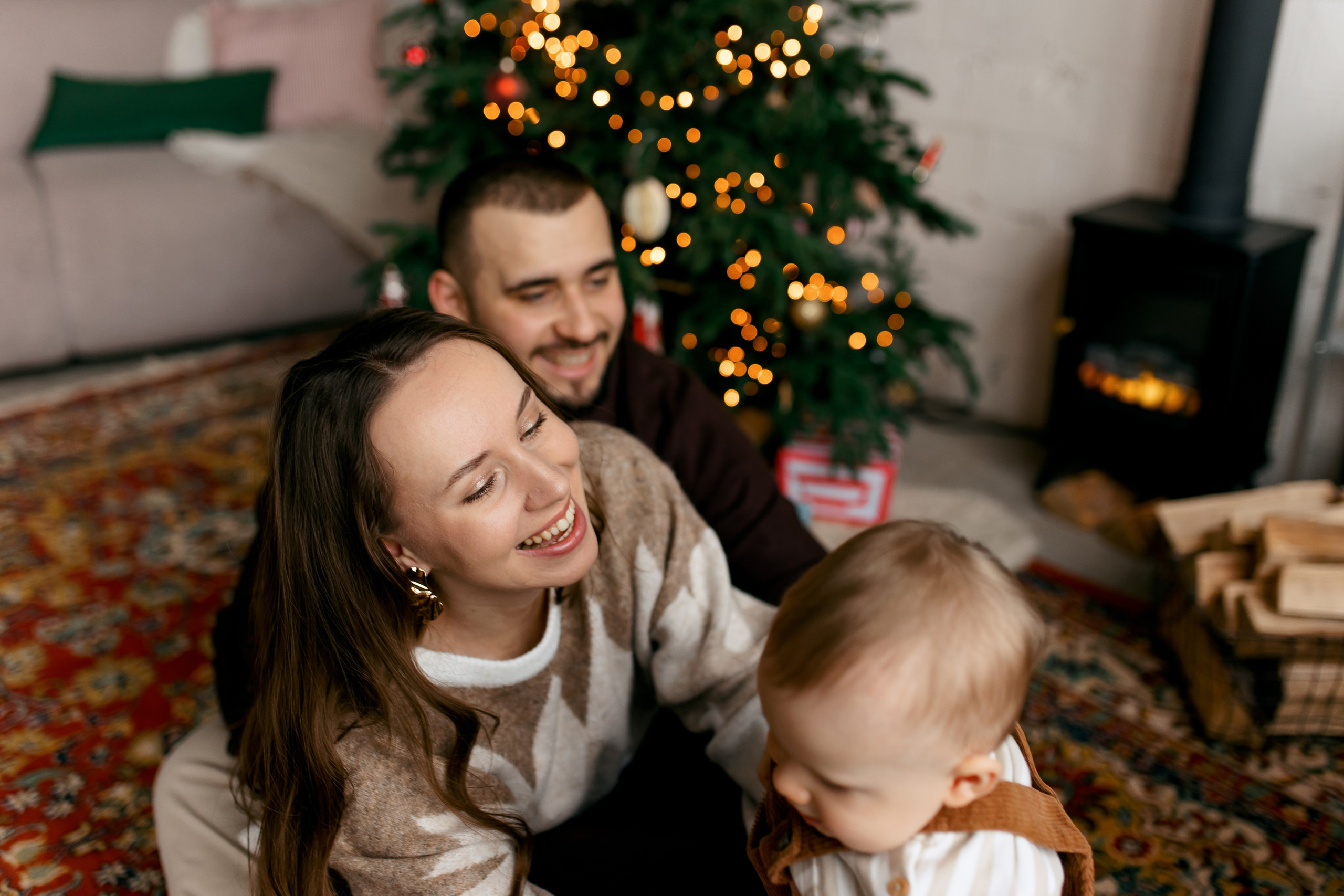 Новый год в уютной студии. Свадебный и портретный фотограф — Мария Костина