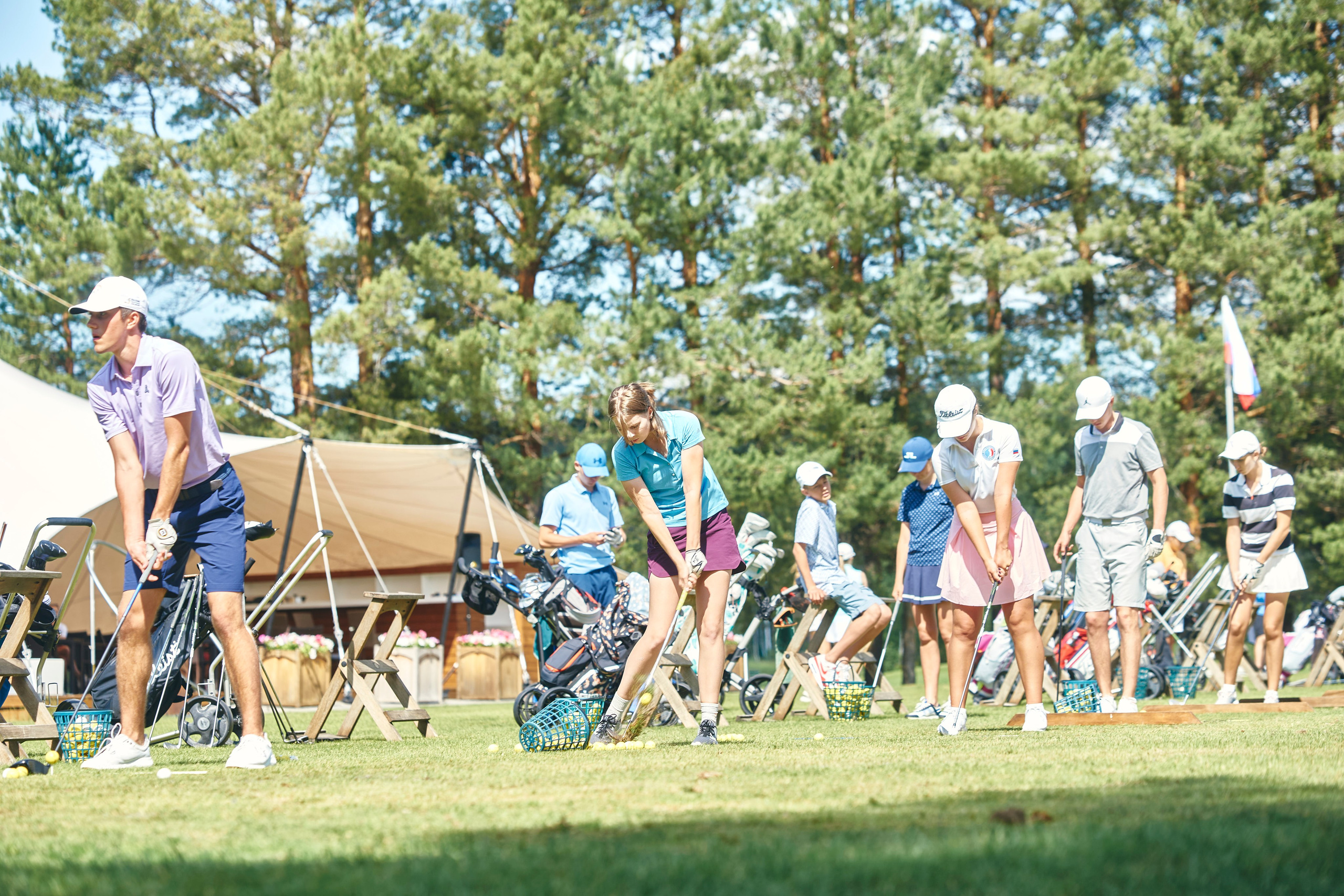 Pine Creek Junior 2024. Академия гольфа NSU в Москве. Тренировки по гольфу для детей и взрослых, тренировки для новичков