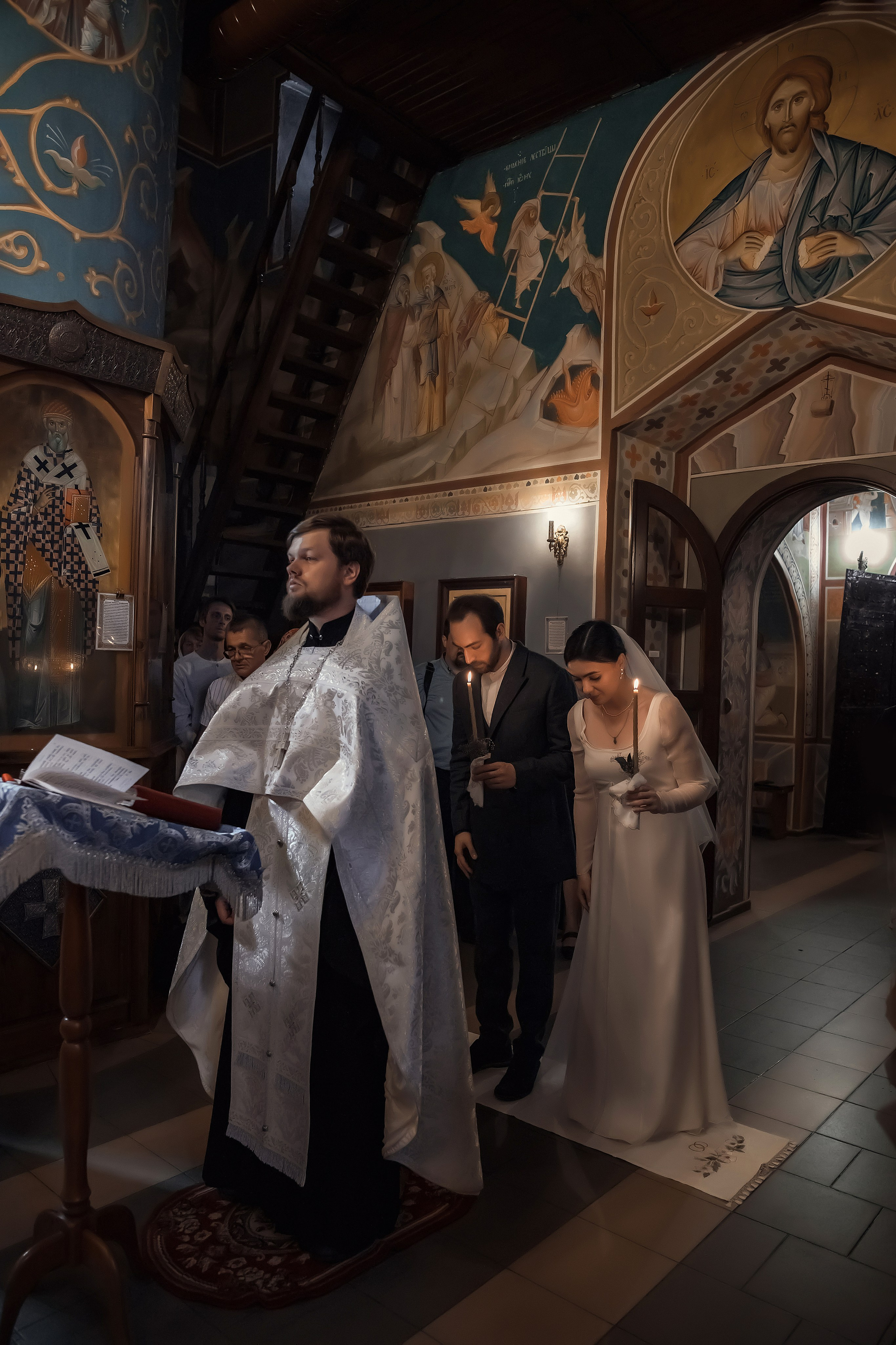 Венчание Иоанна и Марии. Фотограф на крещении и венчании Елена Плинер, Псков и Псковская область