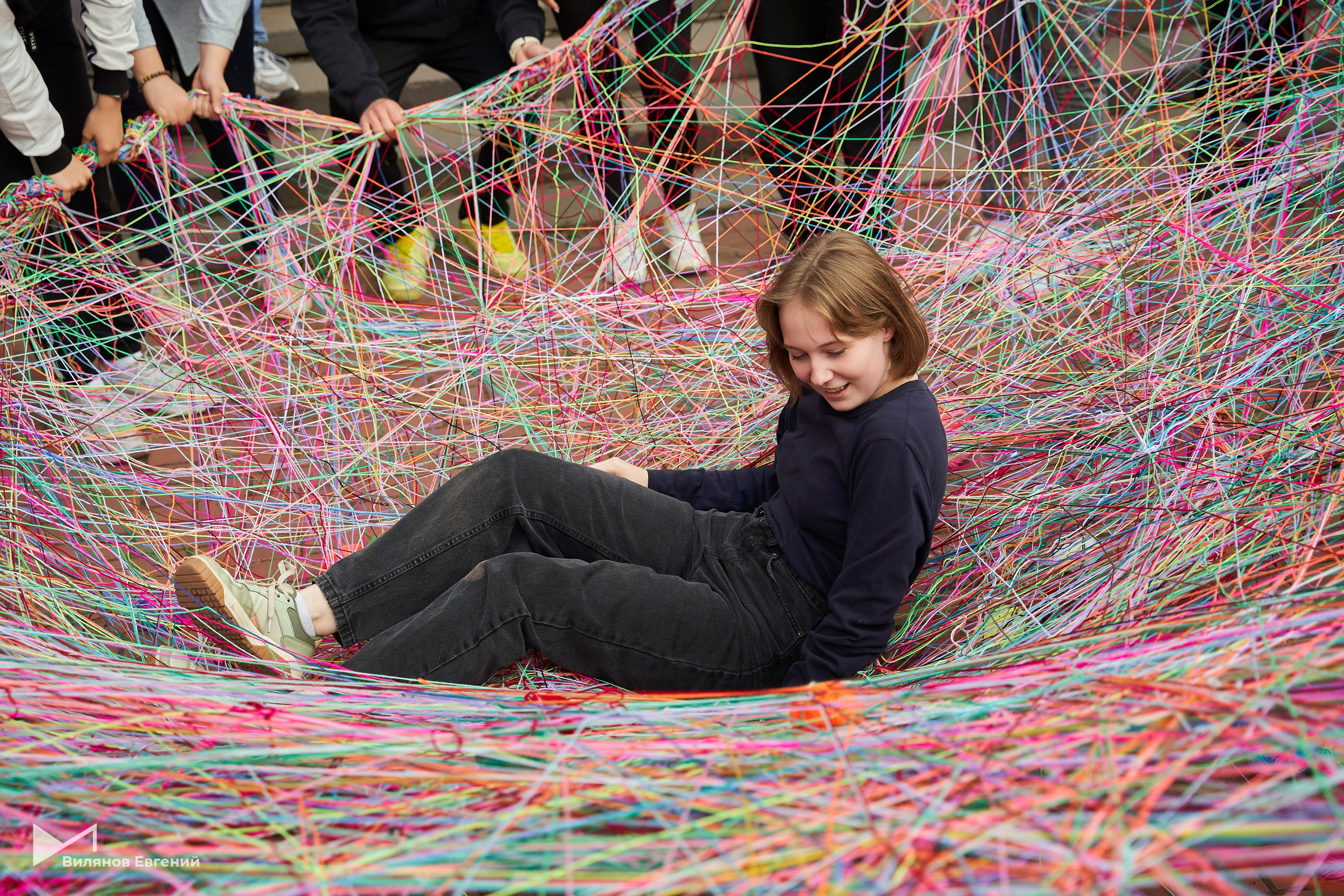 Мероприятие «Веревка» для первокурсников ННГАСУ. Репортажный фотограф Вилянов Евгений. Нижний Новгород