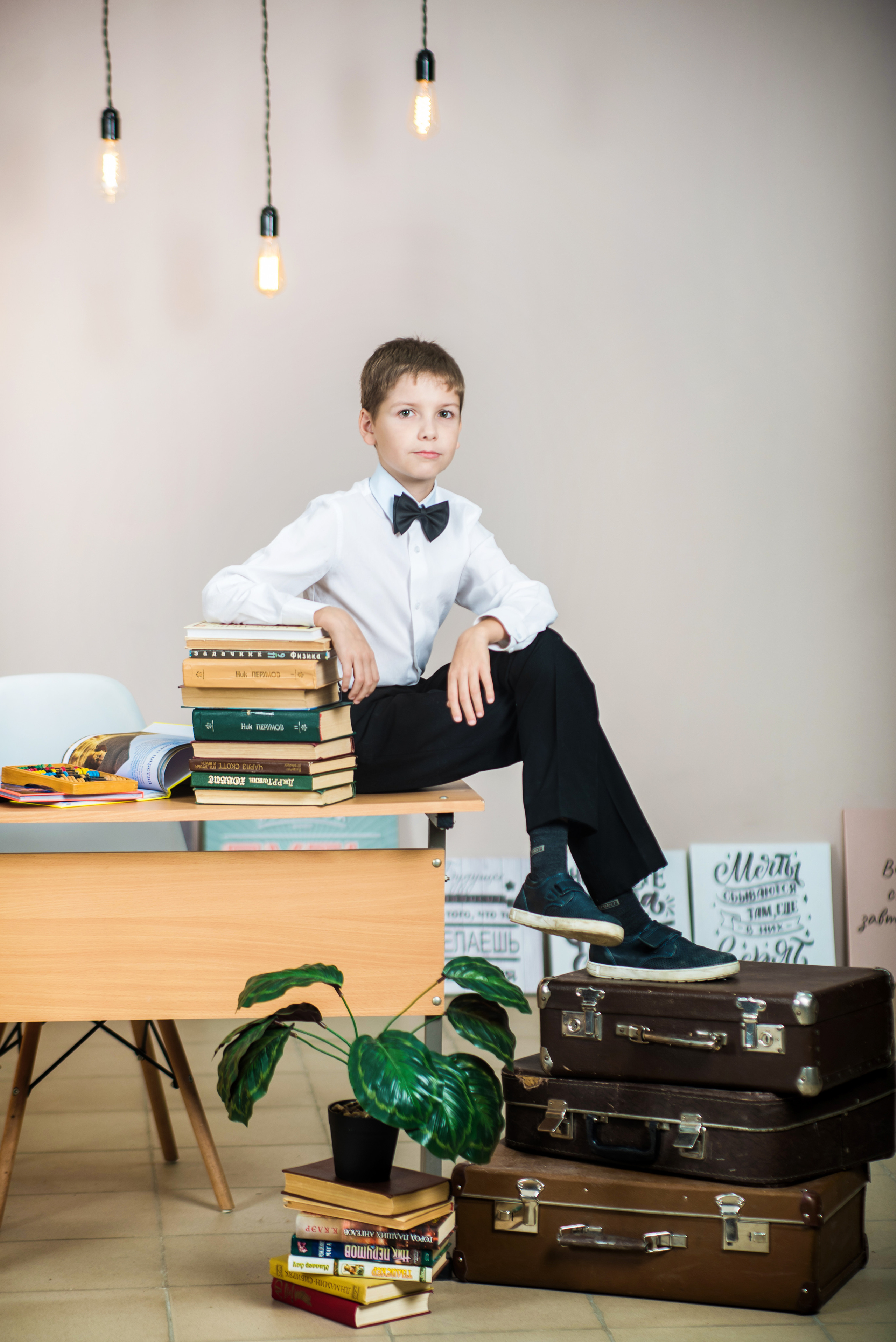 Съёмки в фотостудии. Выпускные альбомы. Южноуральск