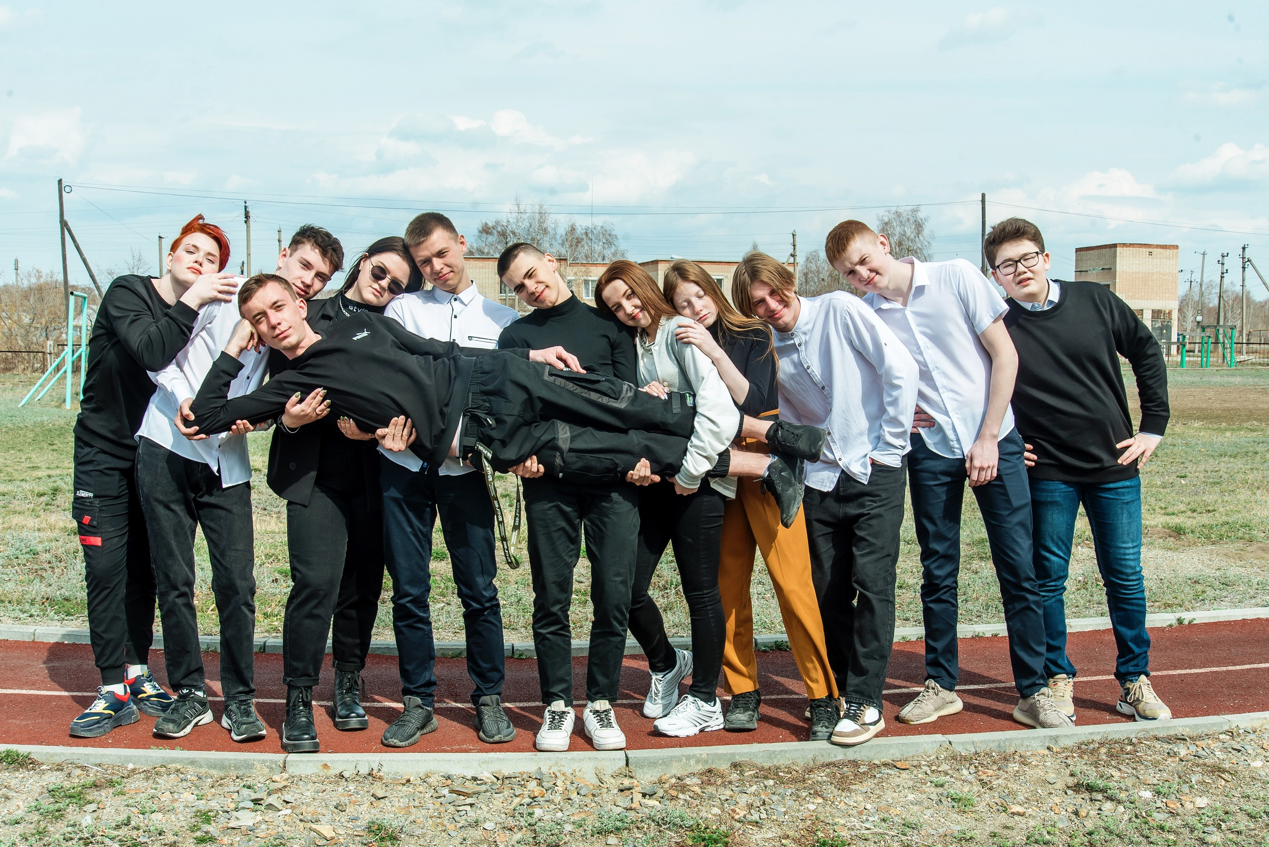 Съёмки на улице. Выпускные альбомы. Южноуральск