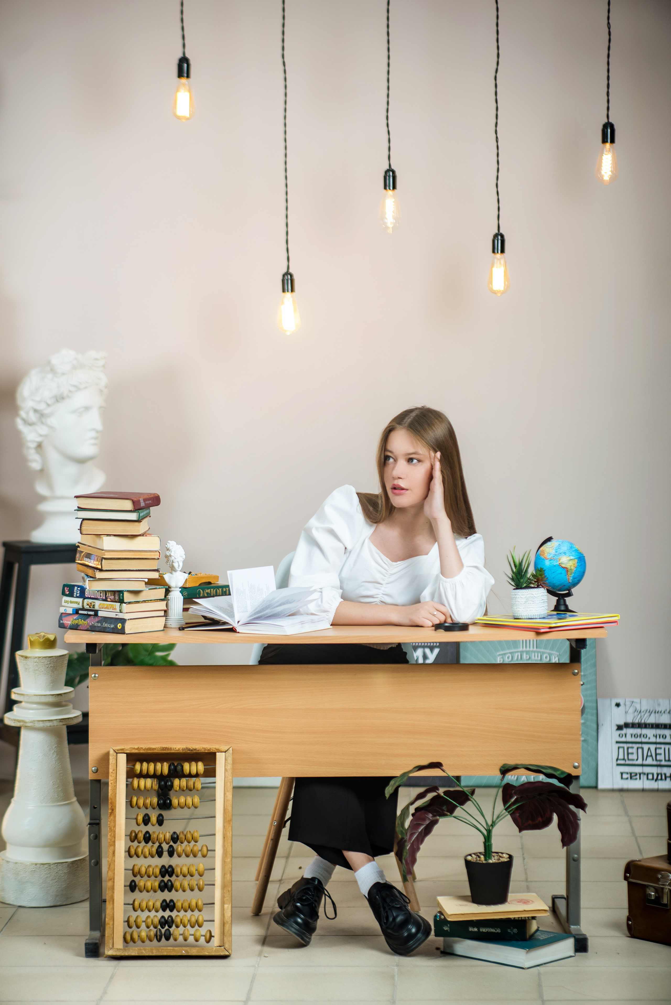 Съёмки в фотостудии. Выпускные альбомы. Южноуральск