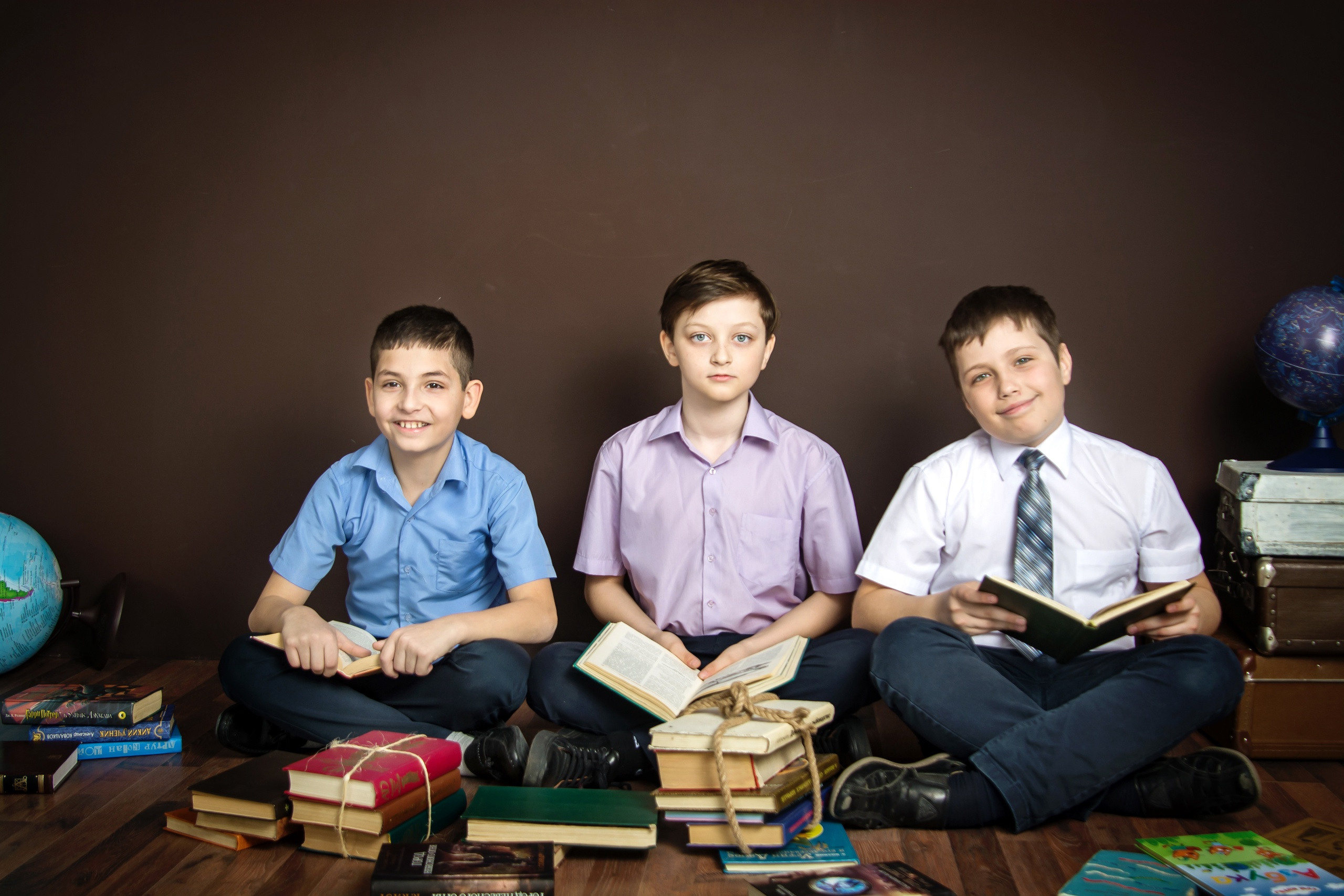 Съёмки в фотостудии. Выпускные альбомы. Южноуральск