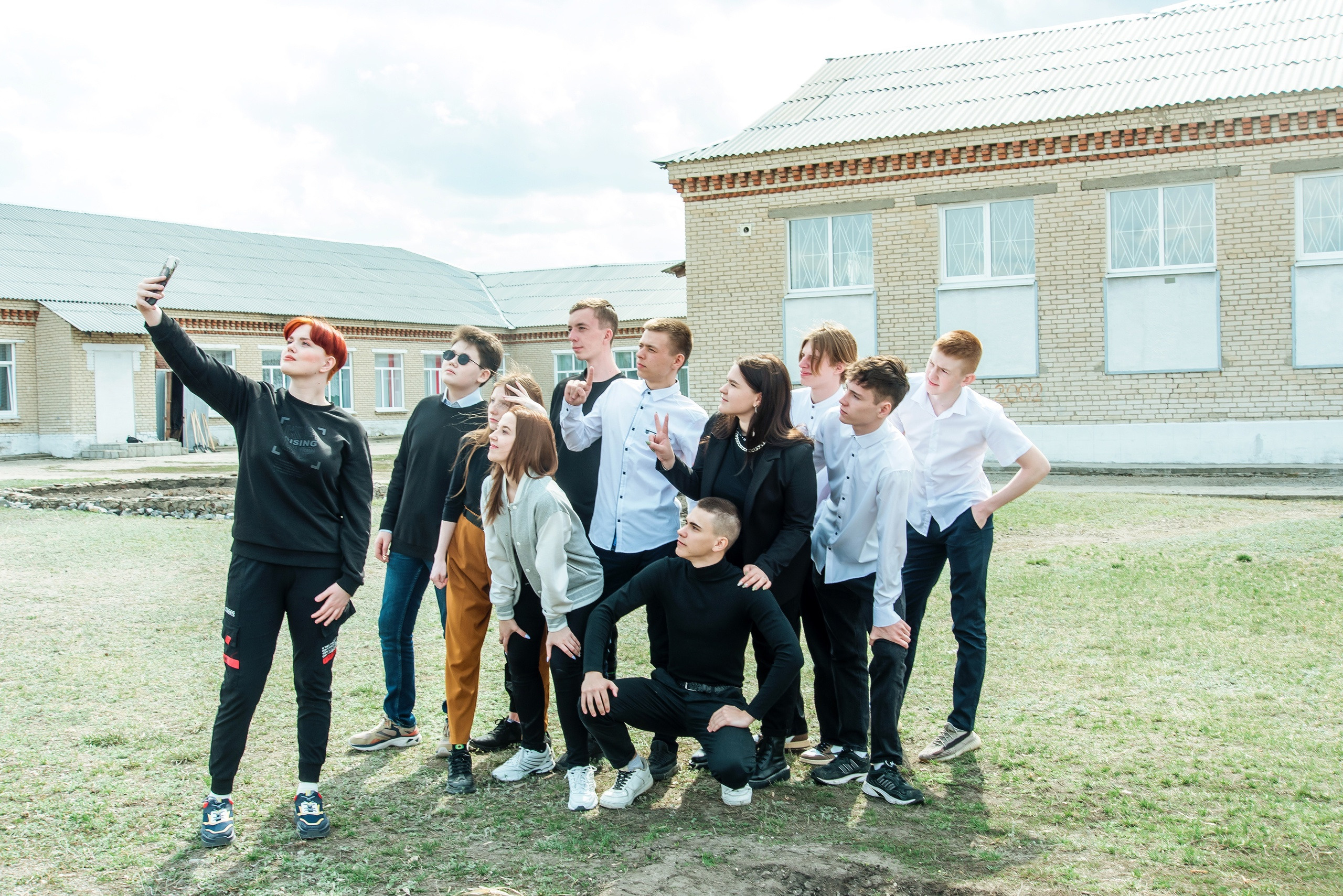 Съёмки на улице. Выпускные альбомы. Южноуральск