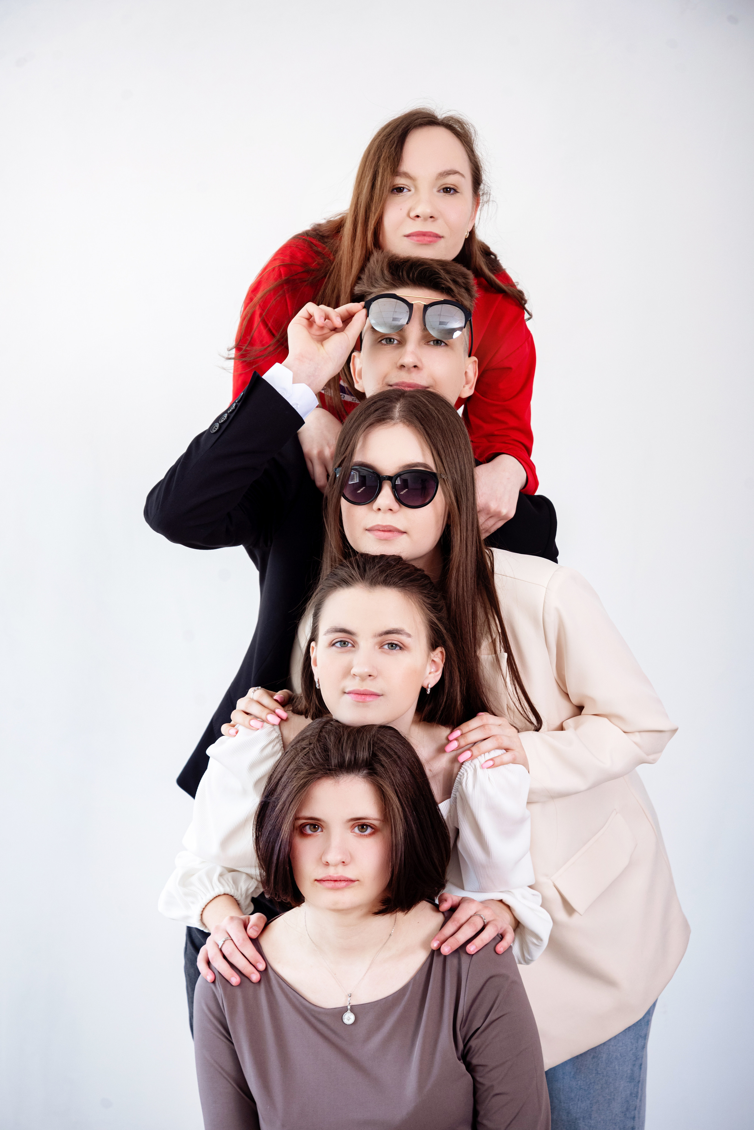 Съёмки в фотостудии. Выпускные альбомы. Южноуральск