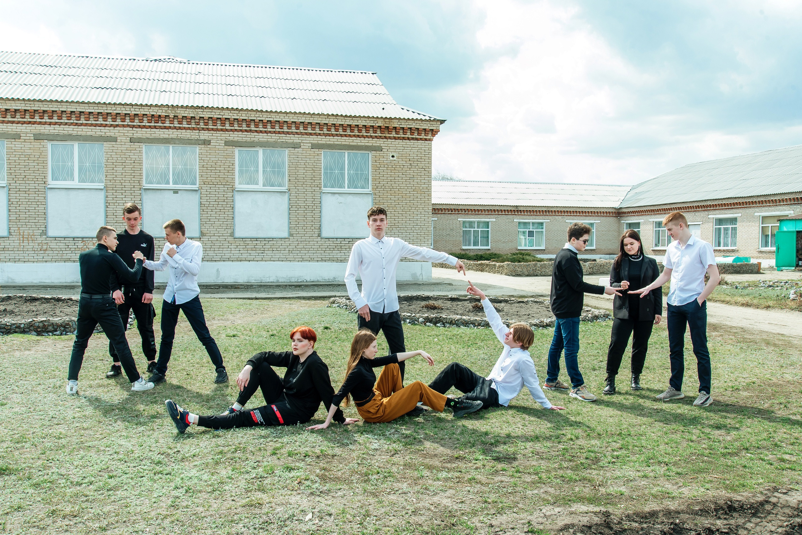 Съёмки на улице. Выпускные альбомы. Южноуральск