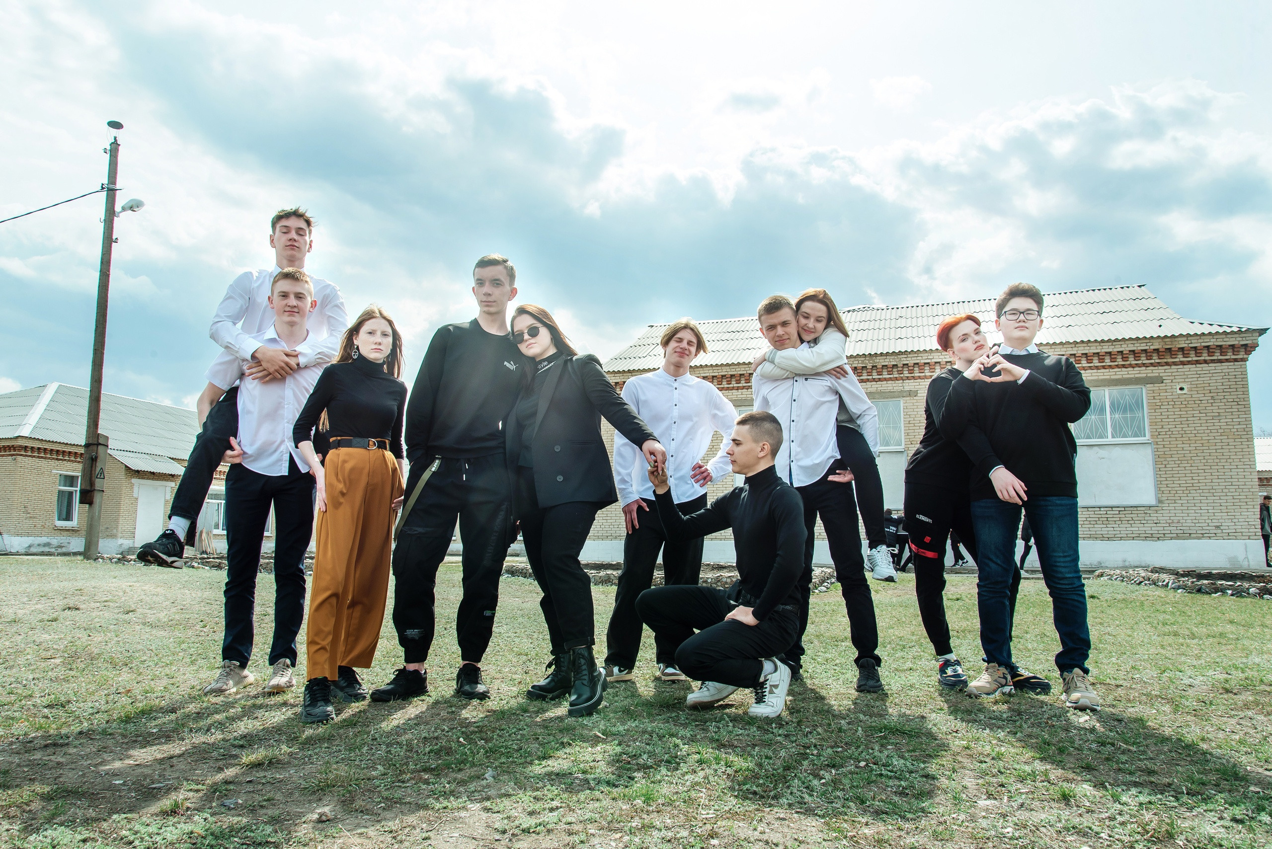 Съёмки на улице. Выпускные альбомы. Южноуральск