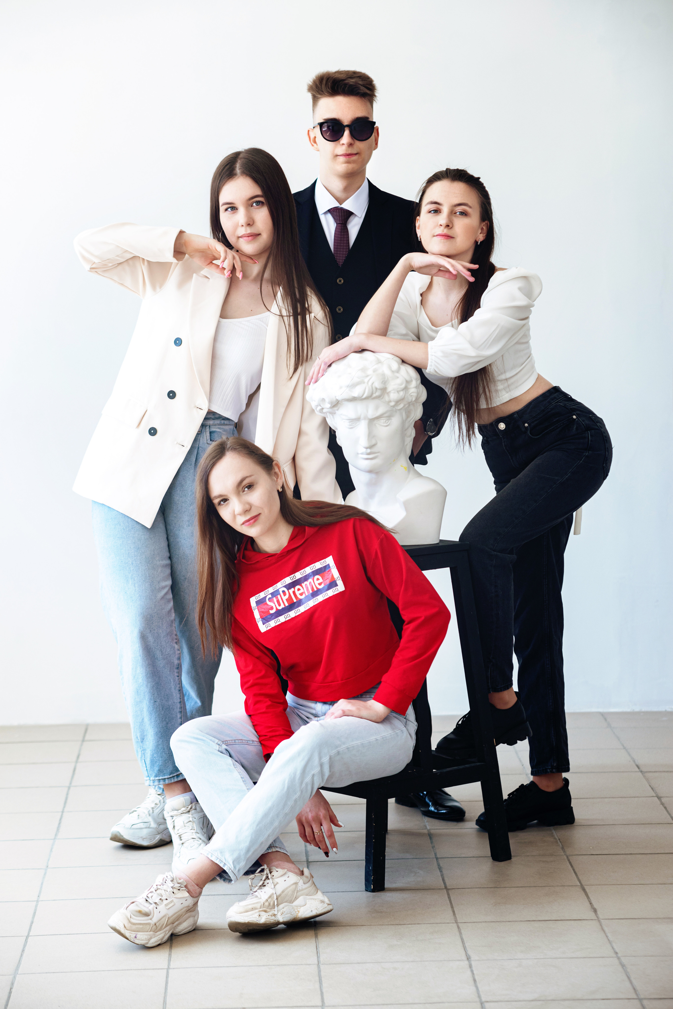 Съёмки в фотостудии. Выпускные альбомы. Южноуральск