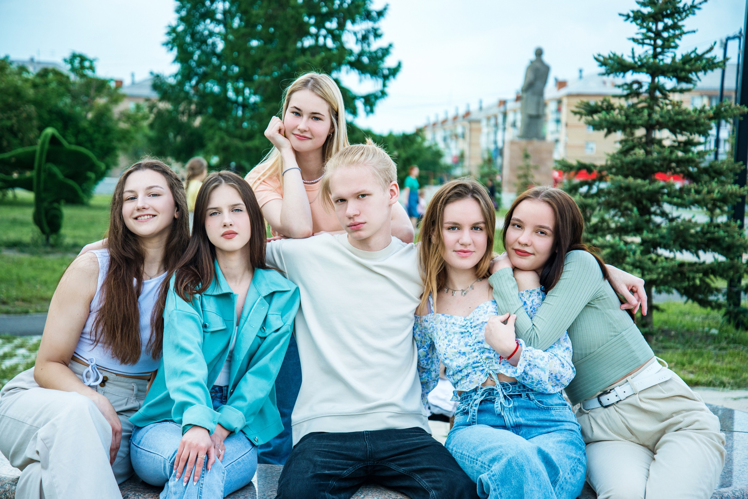 Съёмки на улице. Выпускные альбомы. Южноуральск