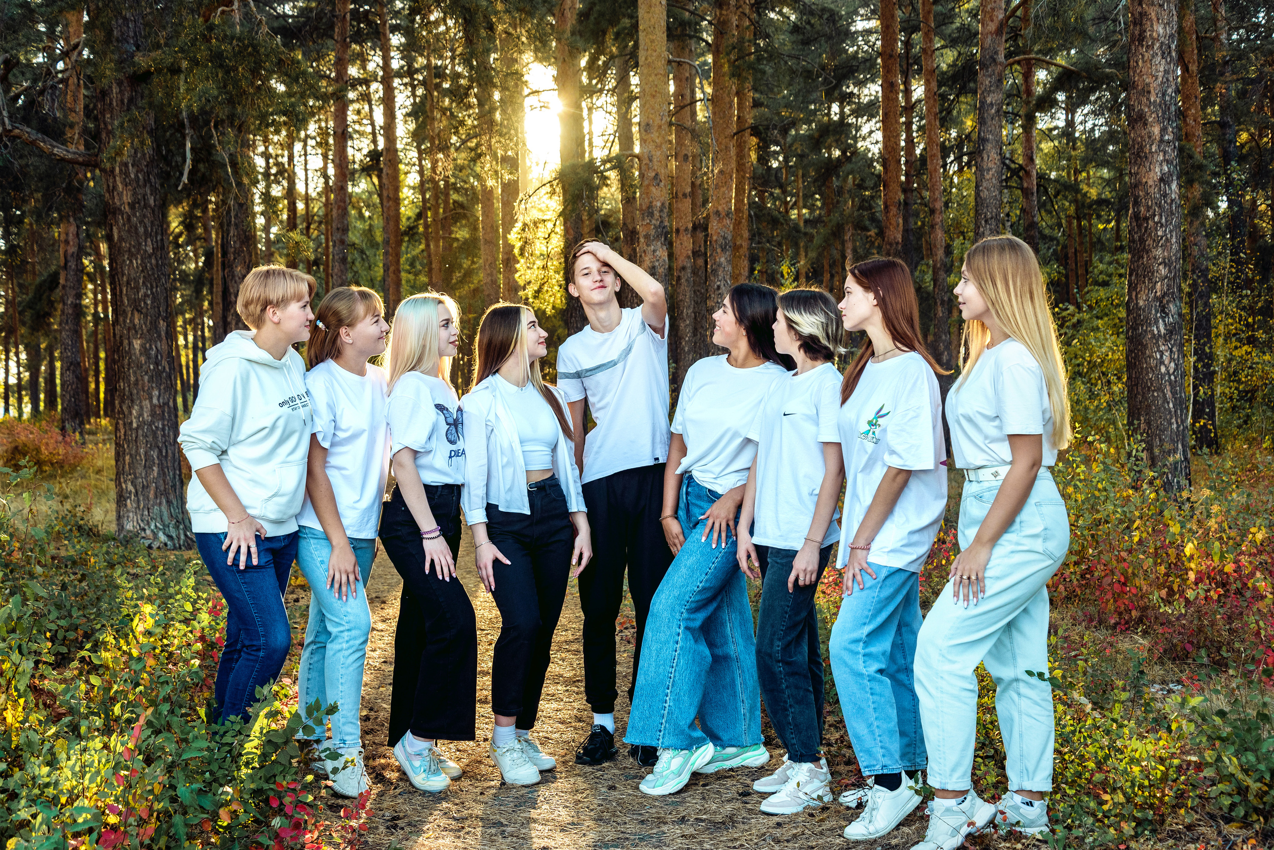 Съёмки на улице. Выпускные альбомы. Южноуральск