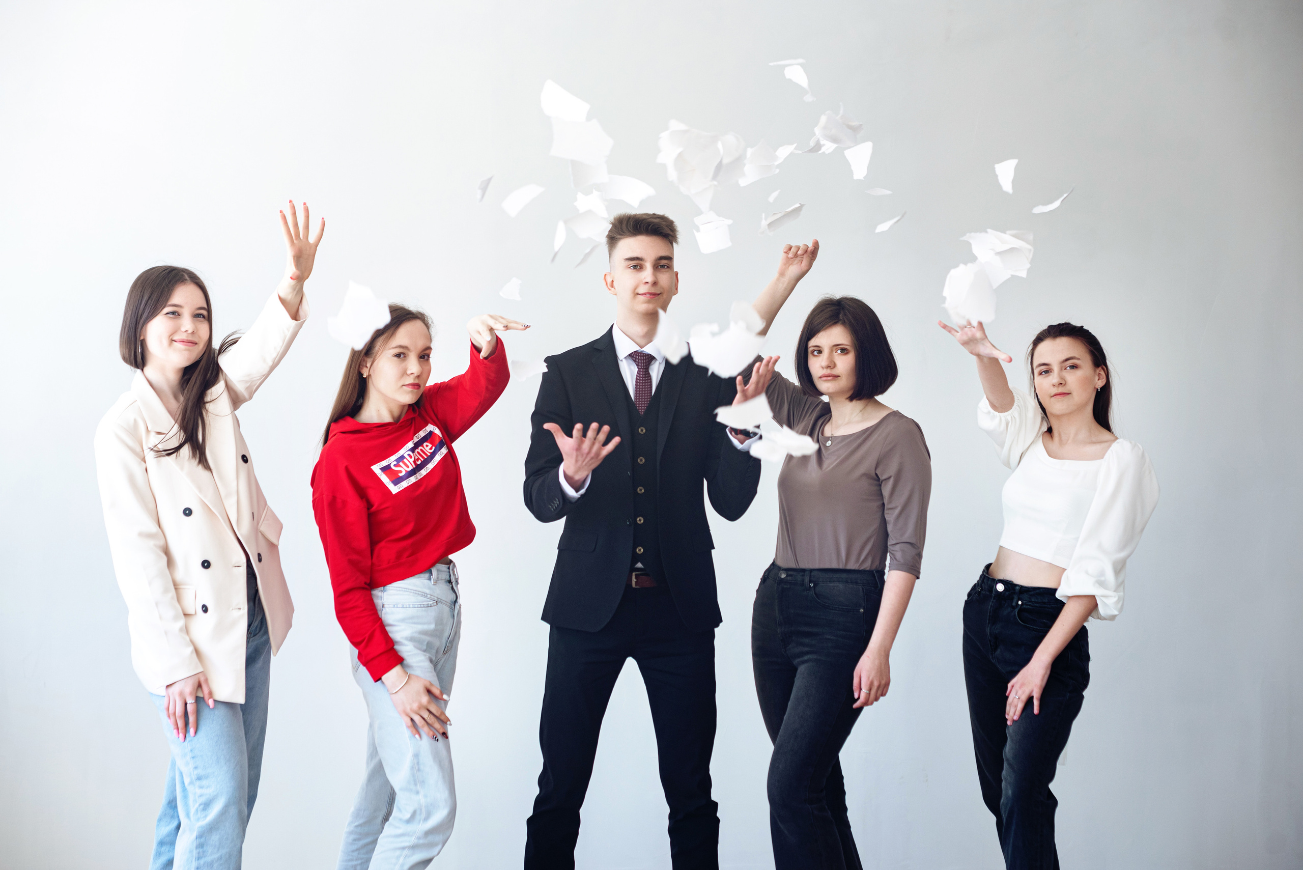 Съёмки в фотостудии. Выпускные альбомы. Южноуральск