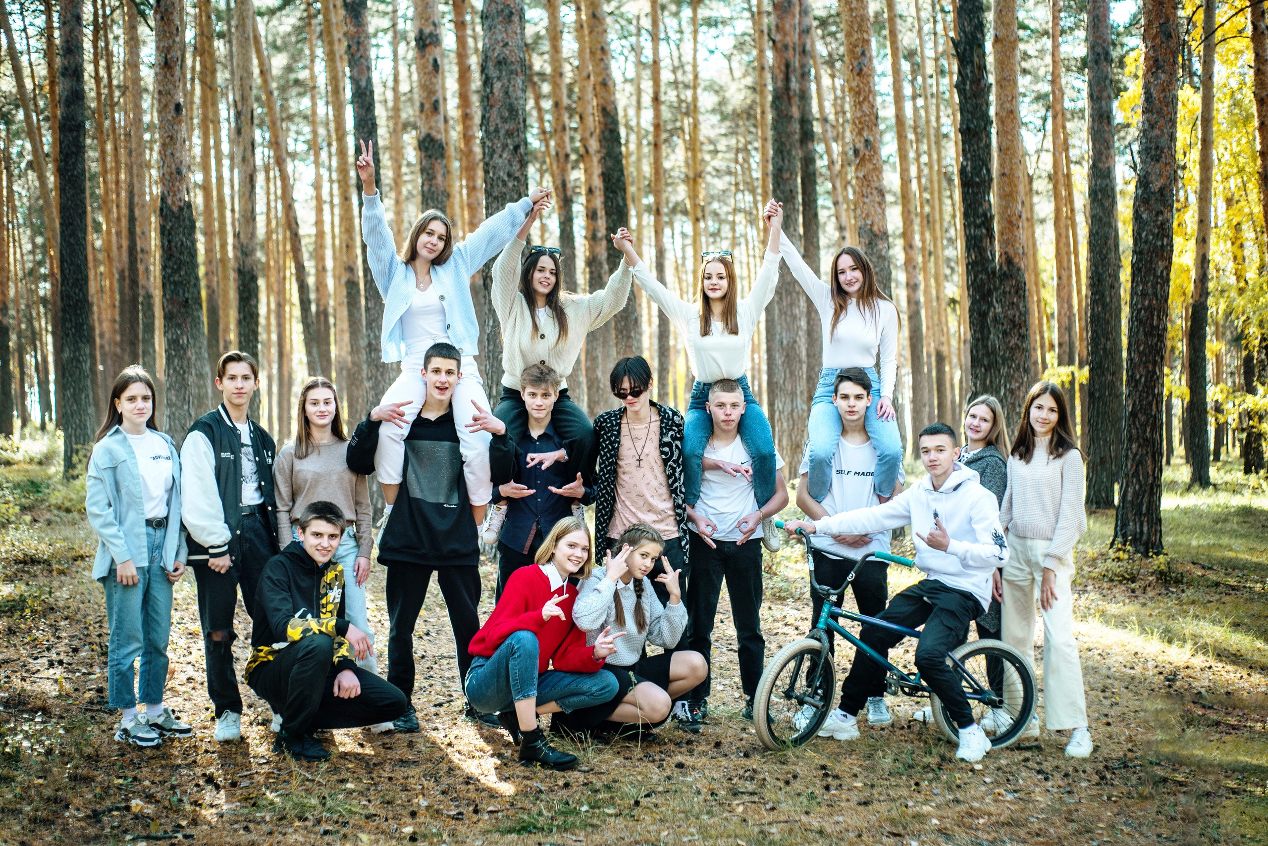 Съёмки на улице. Выпускные альбомы. Южноуральск