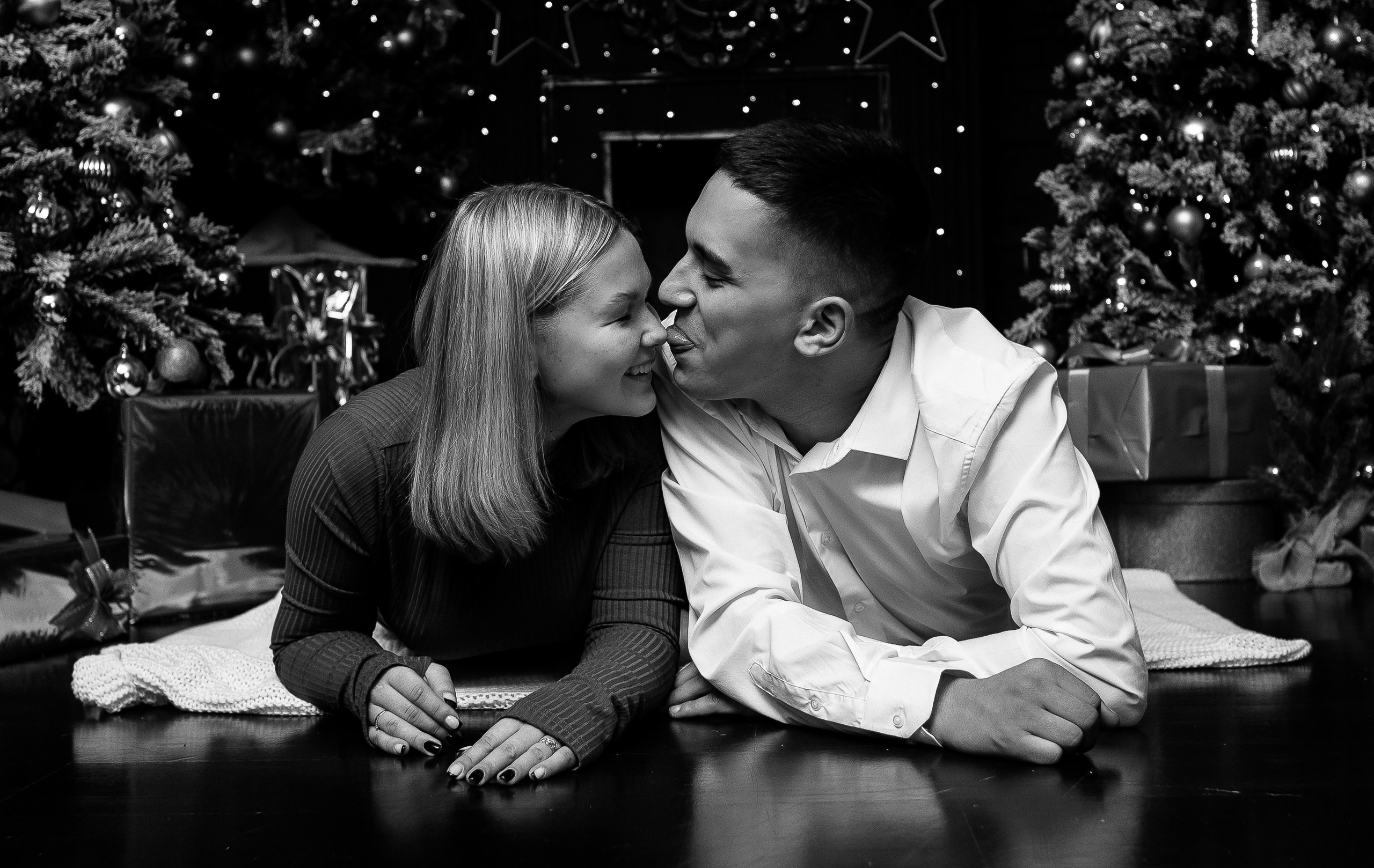 Новогодняя фотосессия в студии. Фотограф Татьяна Орлова