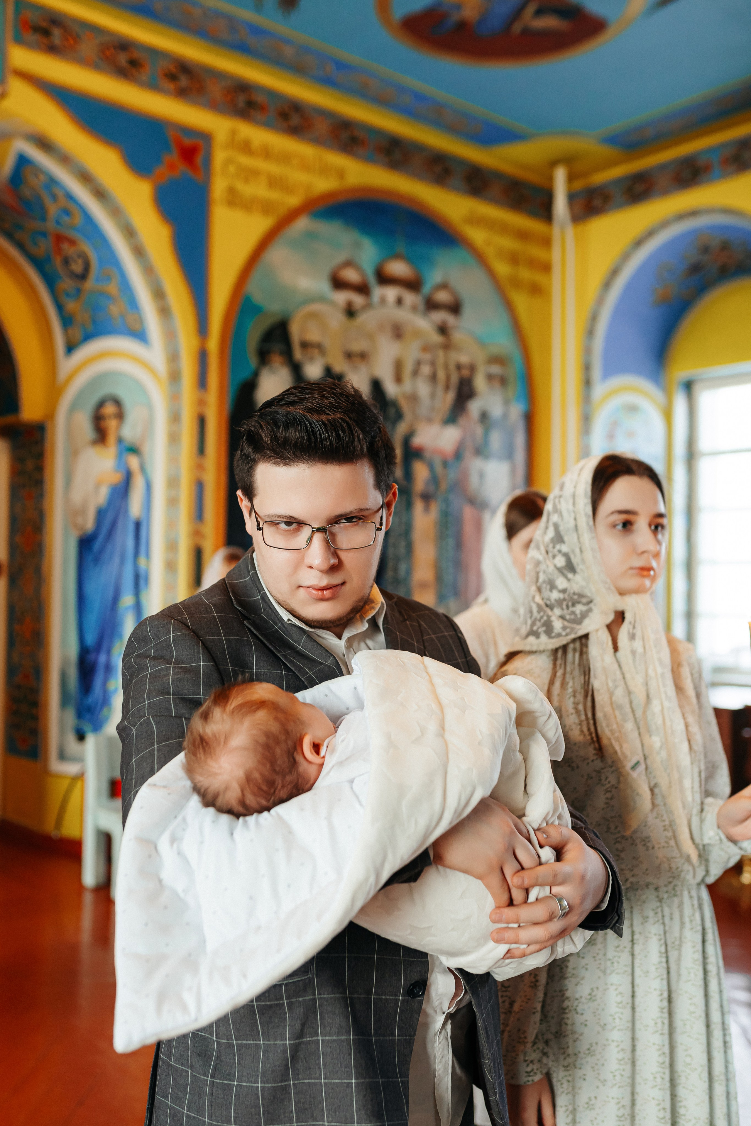 Фотосъемка крещения. Фотограф Ким Наталья в Красноярске