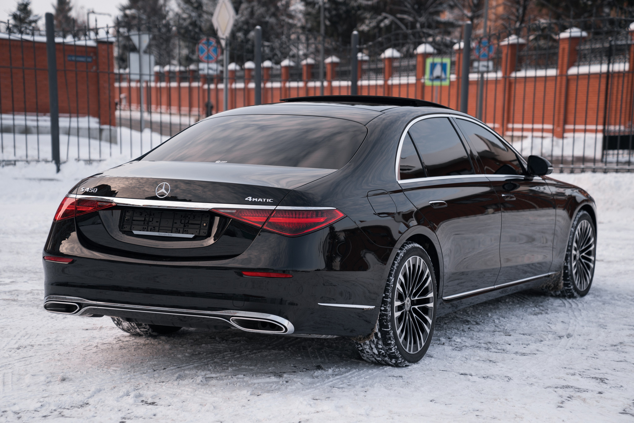 Mercedes-Benz S450. Идеальные портреты для соцсетей — Фотограф Ленар