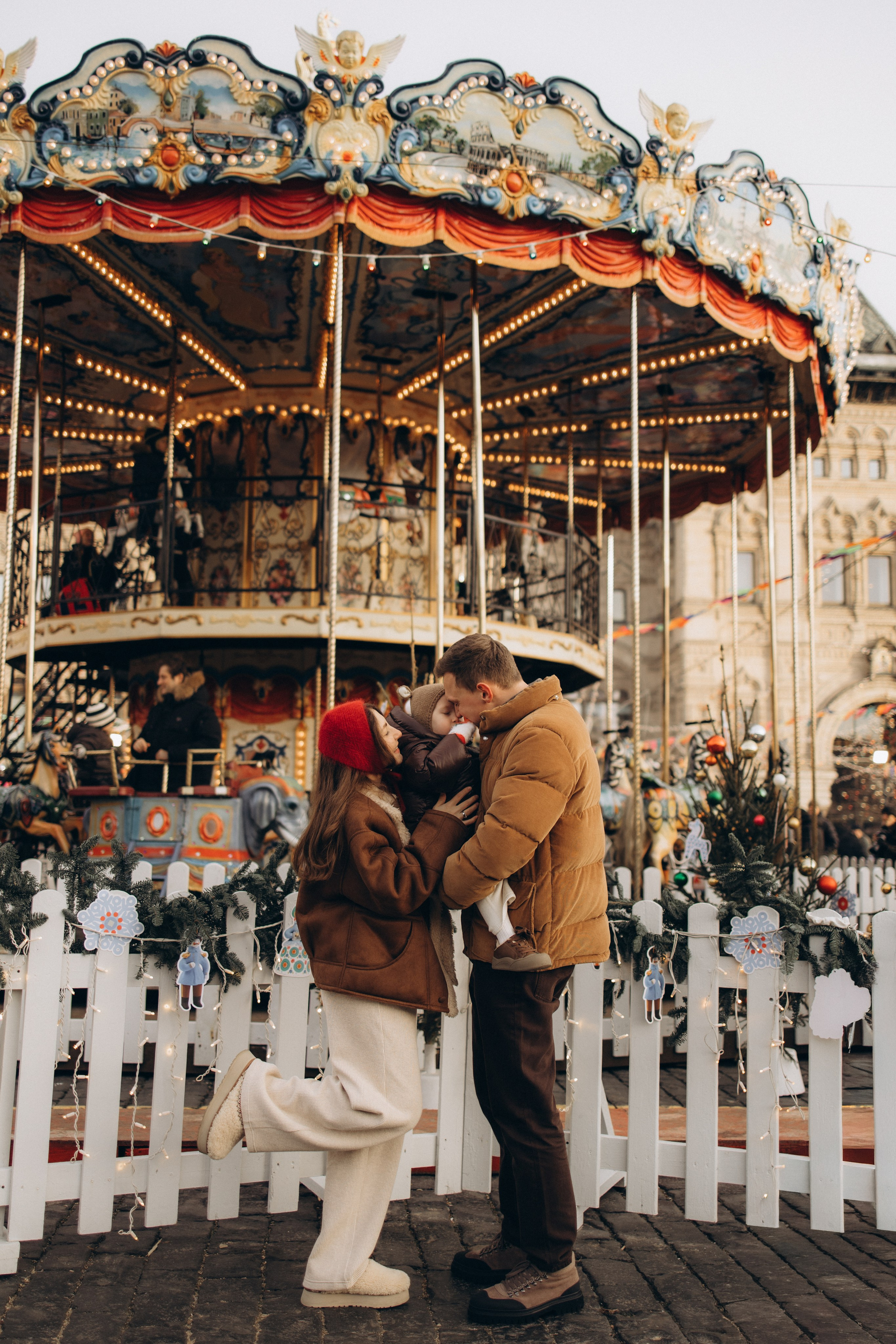 Новый год на ярмарке. Семейный фотограф Москва Наталия Осьмакова